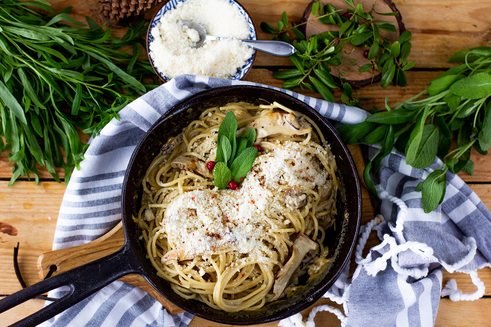 Syksyn herkullinen tattipasta