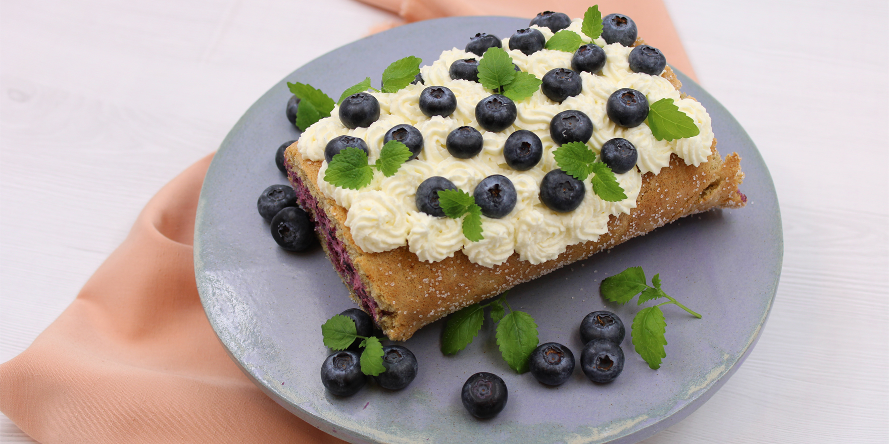 Rukiinen mustikkakääretorttu