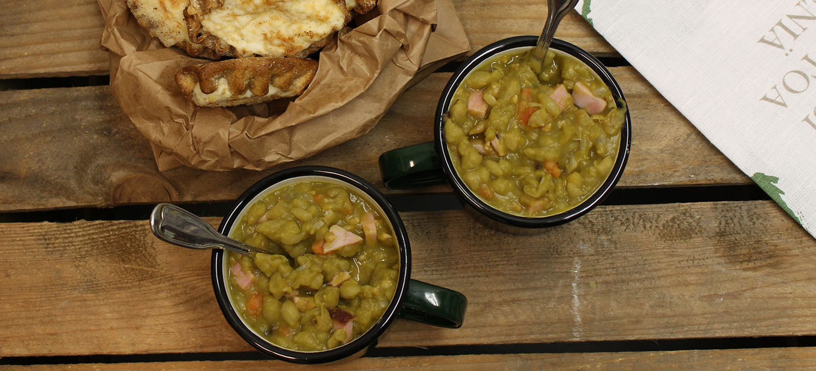 Kuvassa Hernekeittoannos