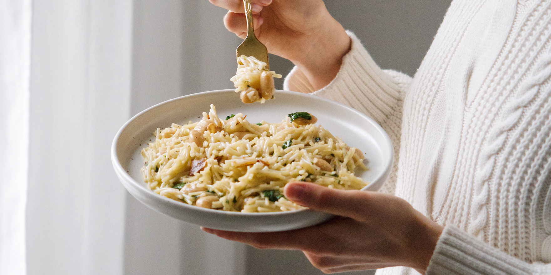 Valkopapupasta