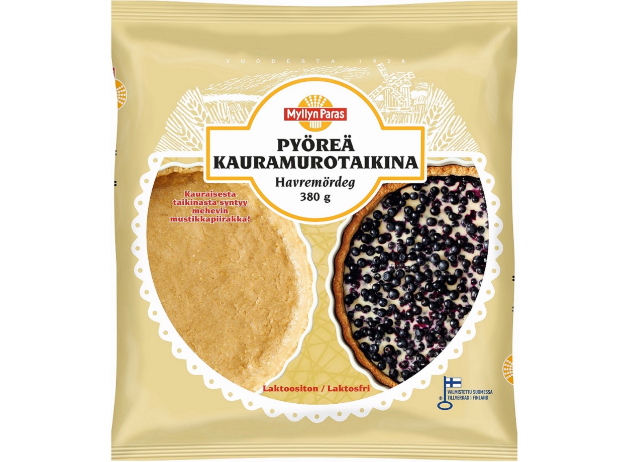 MP Pyöreä Kauramurotaikina