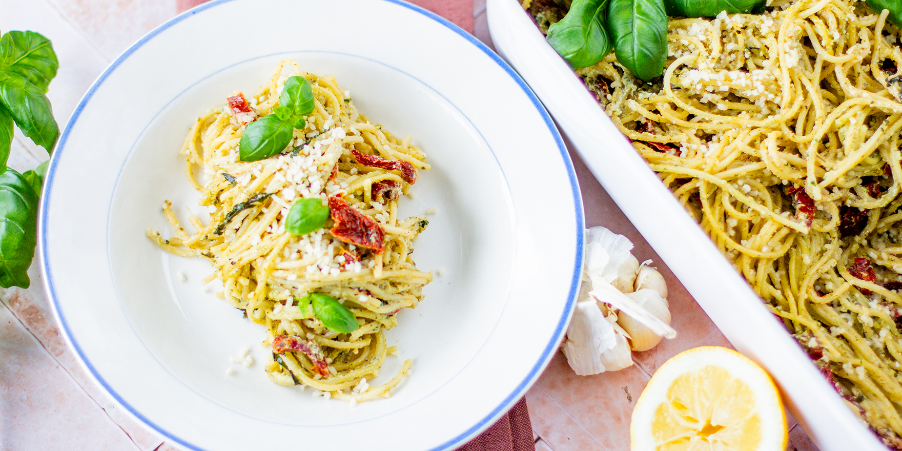 Helppo pinaattipasta