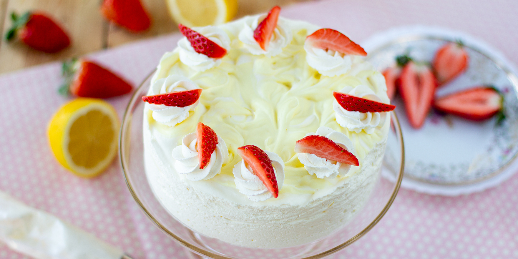 Sitruunainen hyydykekakku