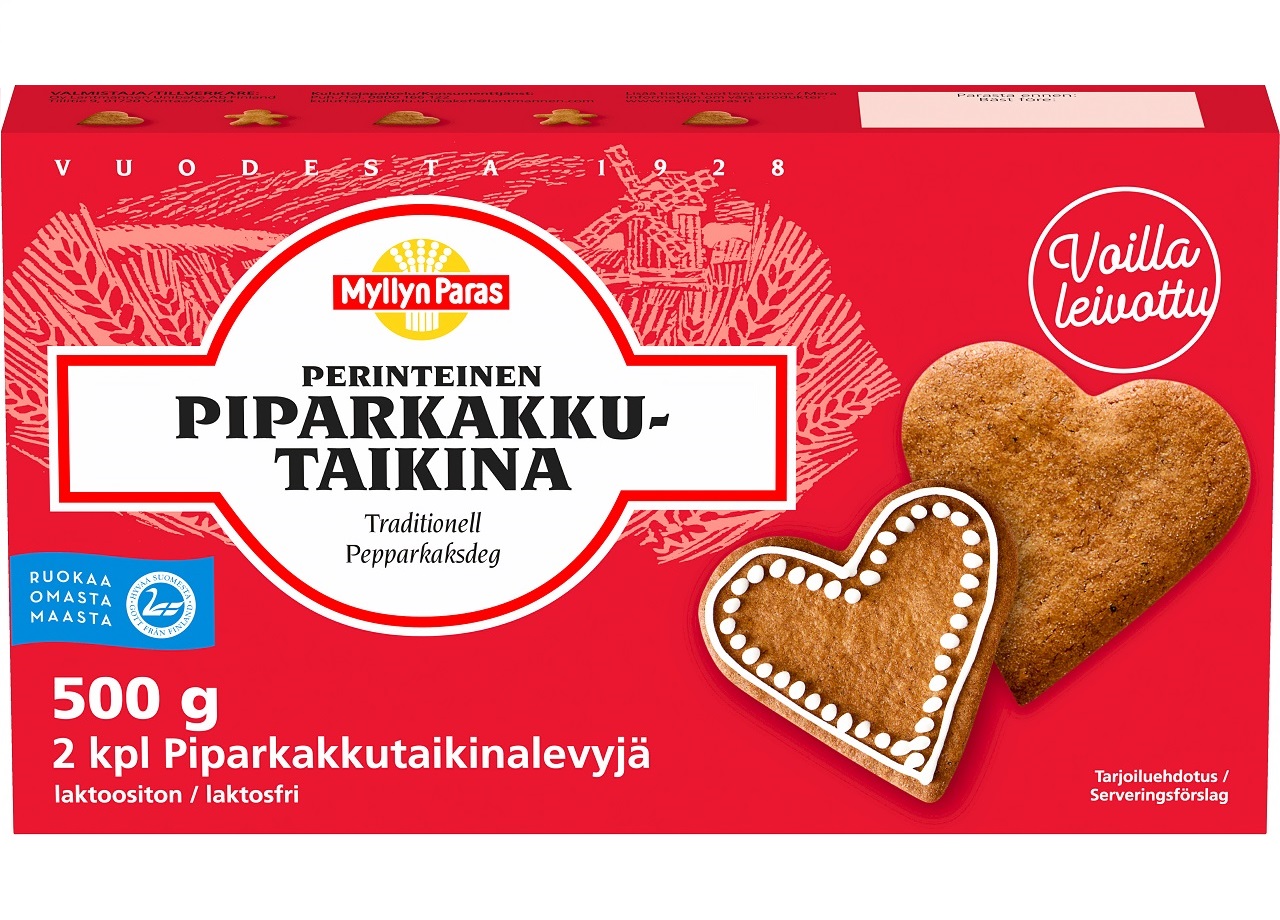 Myllyn Paras Perinteinen Piparkakkutaikina 500 g pakkaus