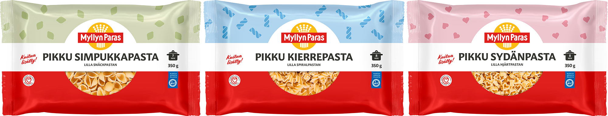 Pienet arkipastasuosikit