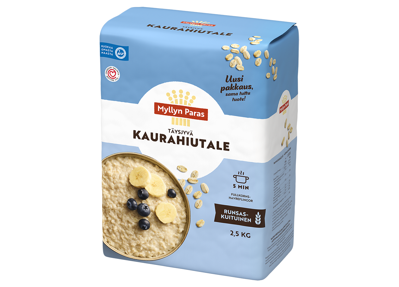 Myllyn Paras täysjyvä kaurahiutale 2,5kg