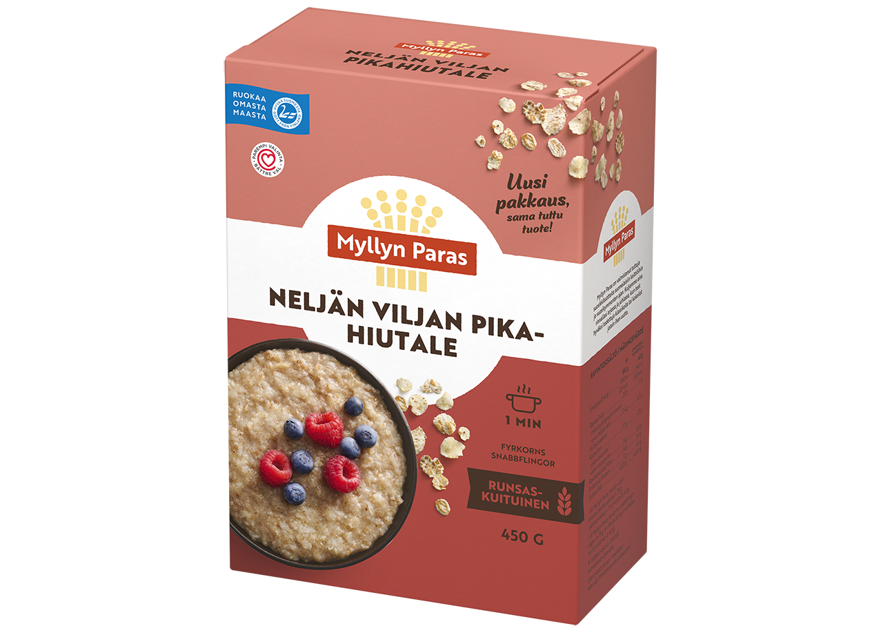 Myllyn Paras Neljän Viljan Pikahiutale 450g