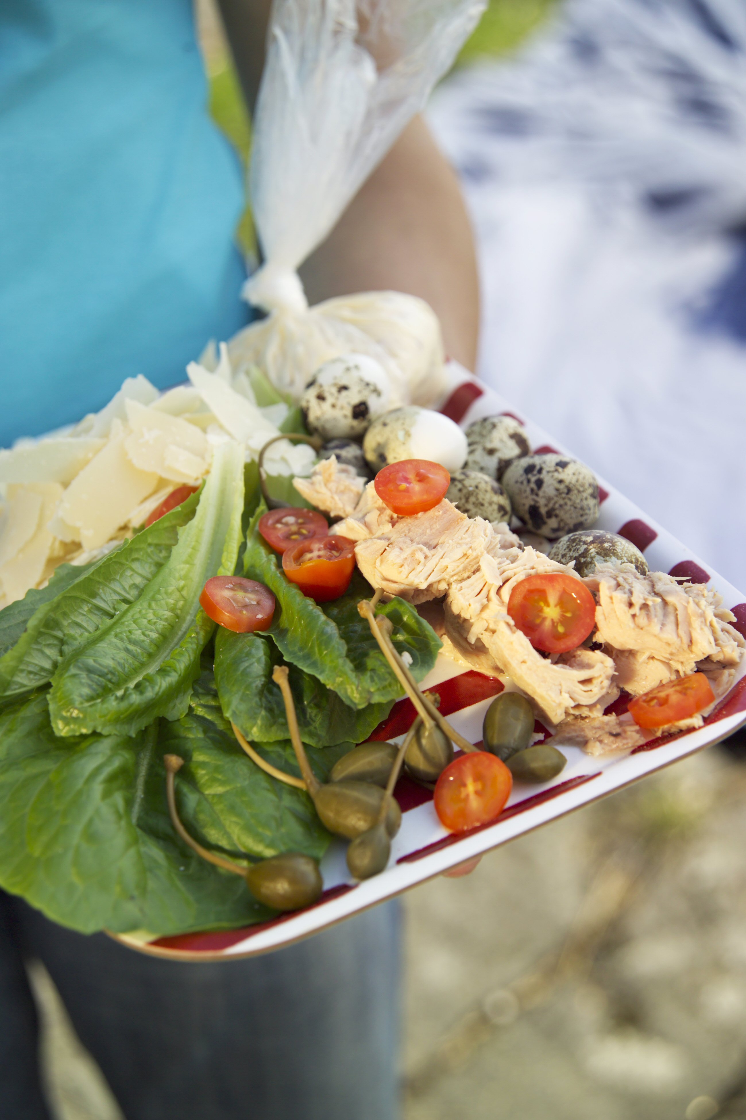 Kassisalaatti piknikille