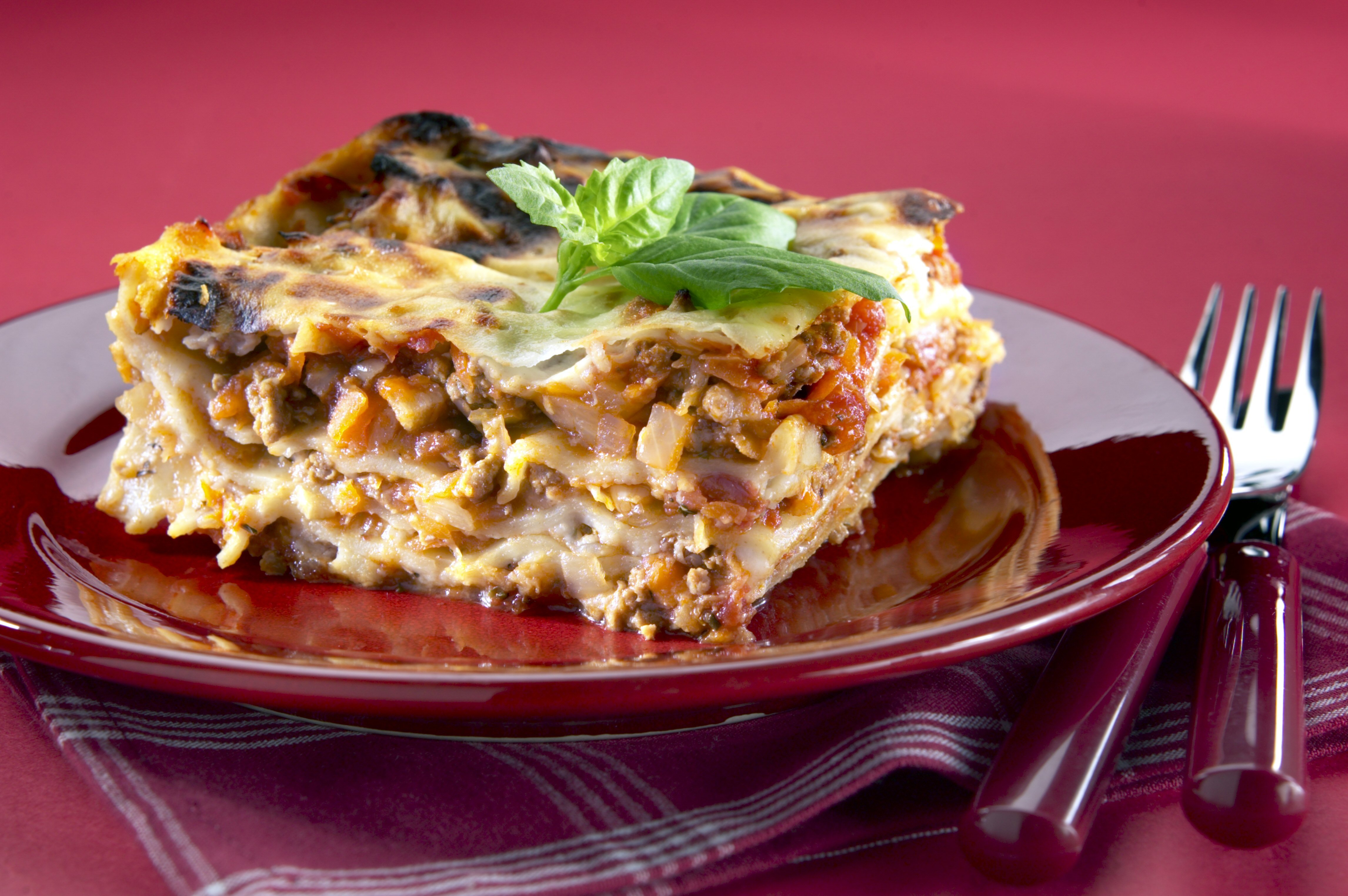 Lasagne jauhelihasta