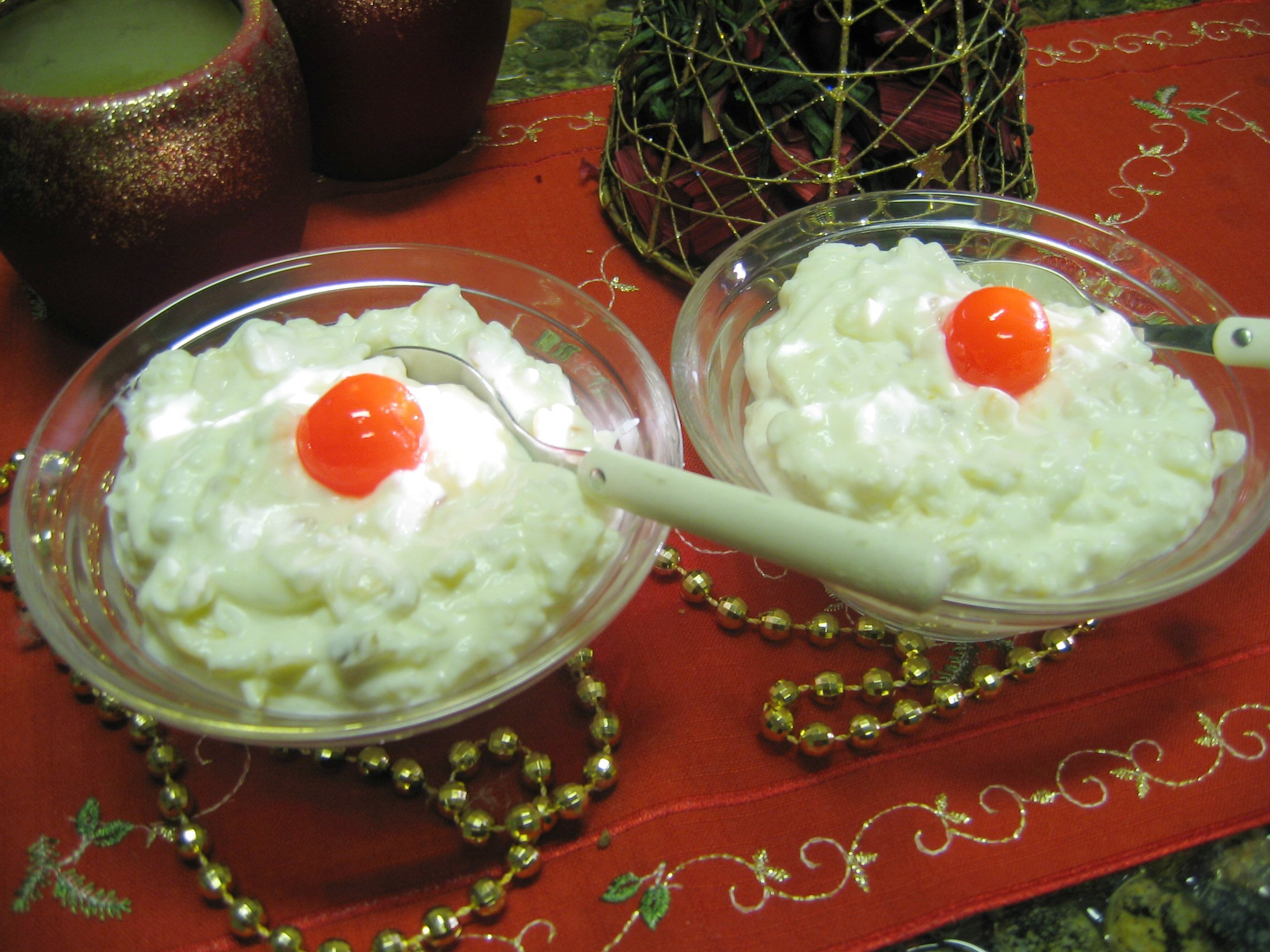 Jasmiini-Appelsiiniriisi jälkiruoaksi