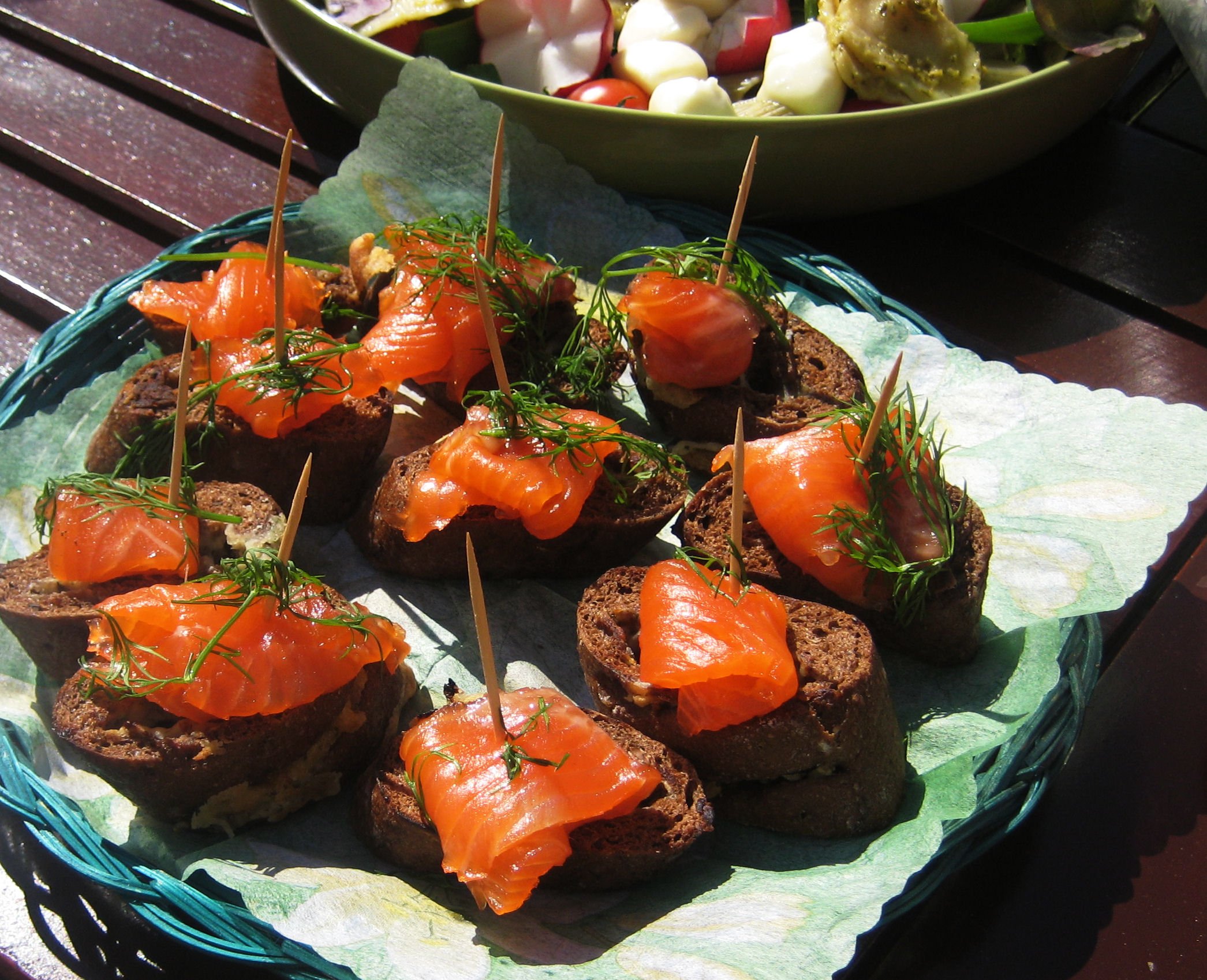 Cocktailpalat: Ruis-valkosipulipalat