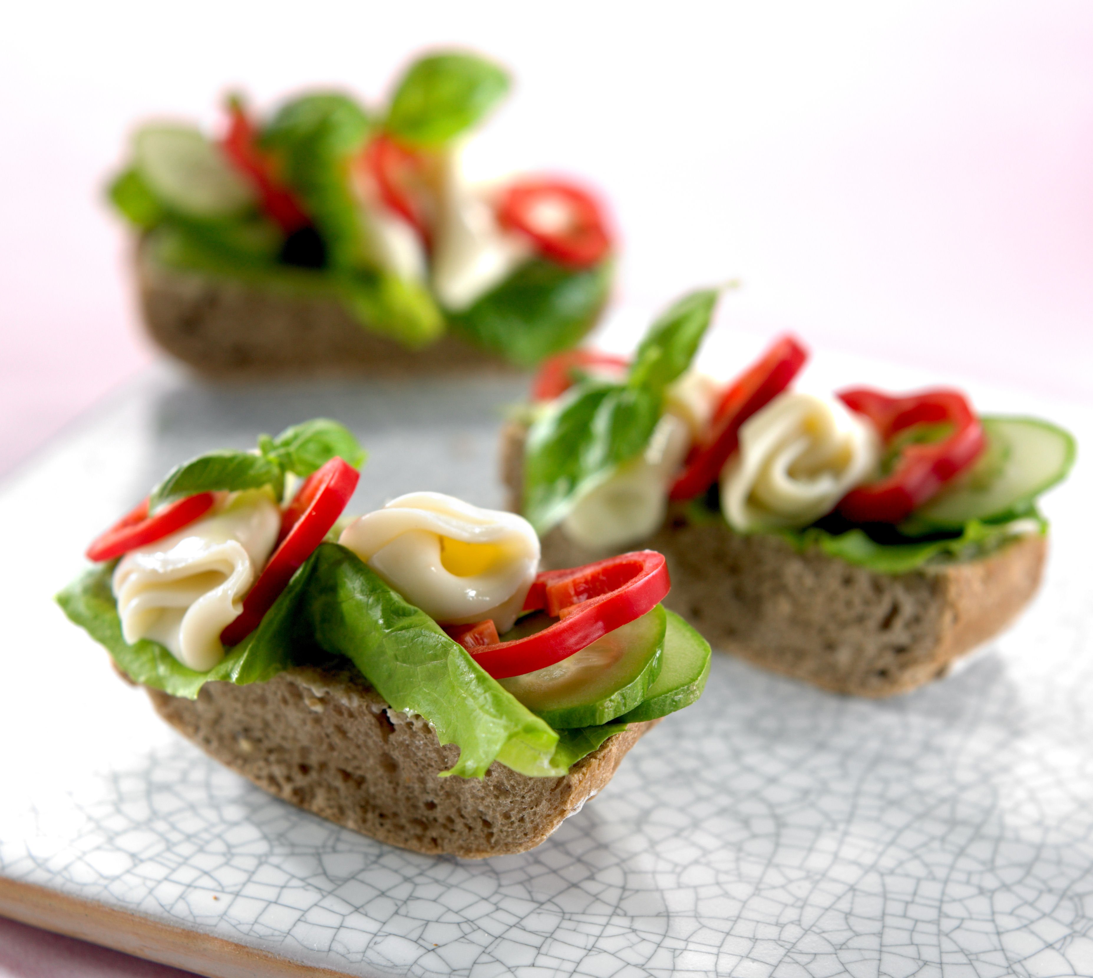 Juusto-Kasvis Ciabatta