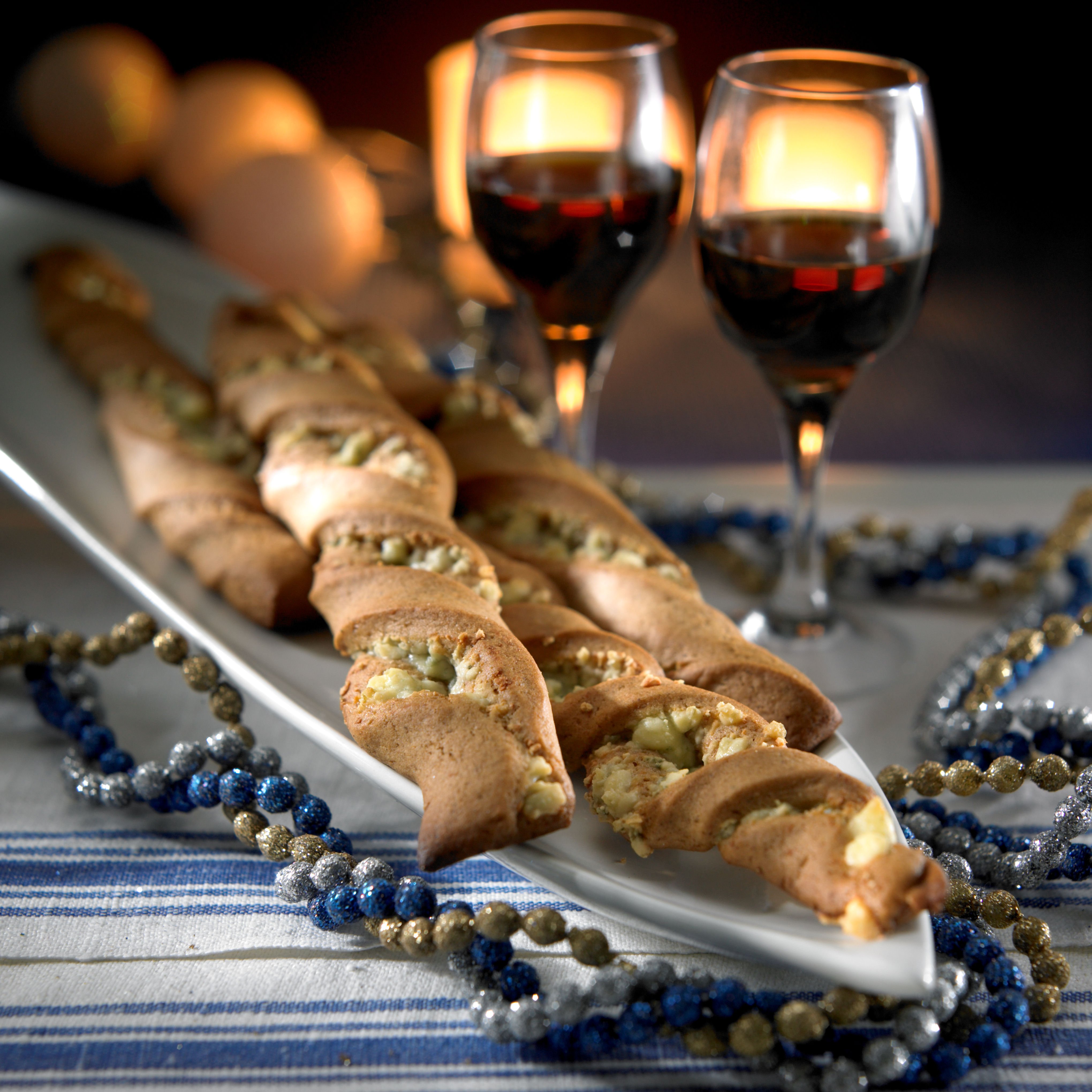 Pipariset Sinihomejuustogrinssit