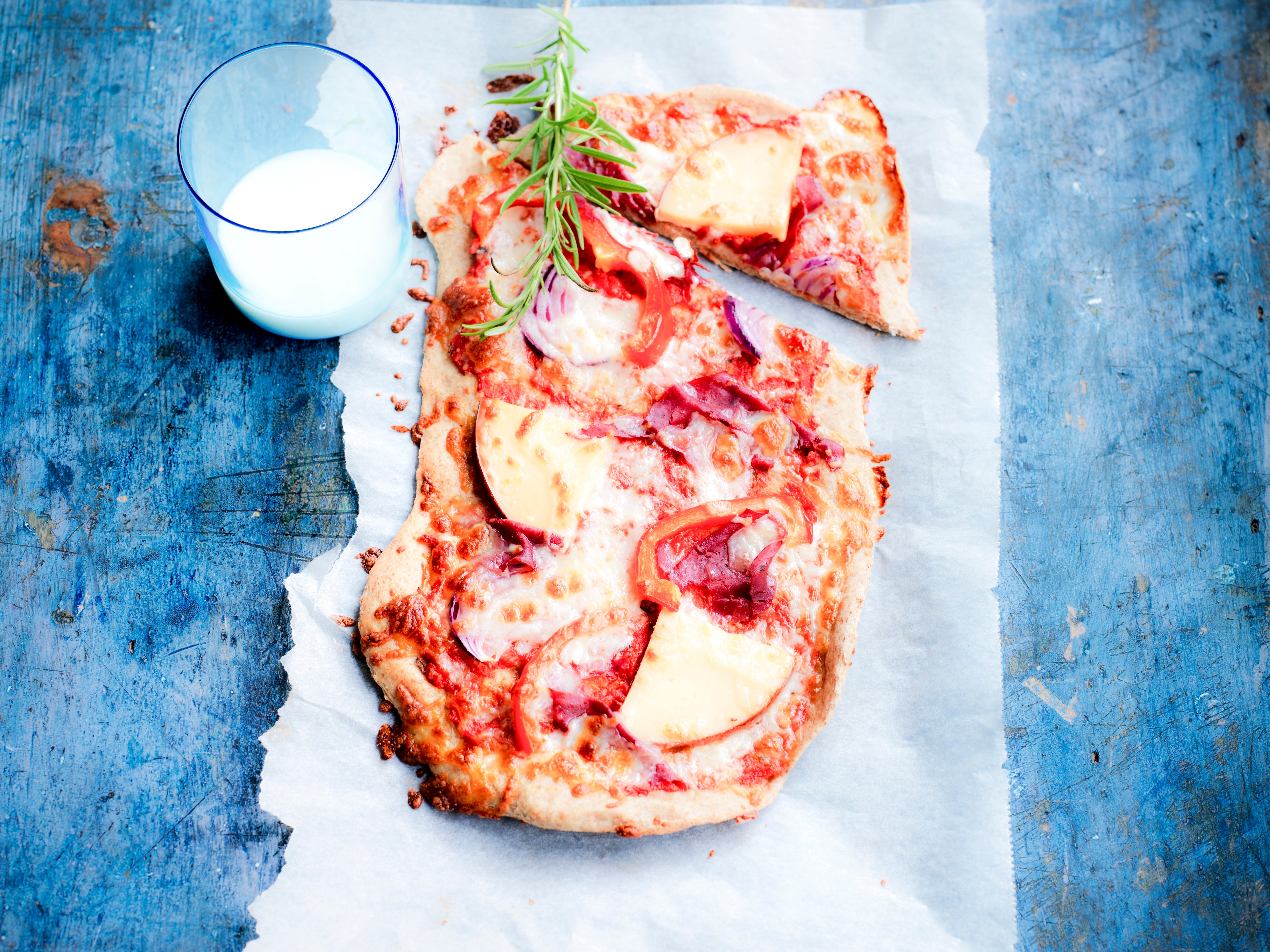 Rukiinen Poropizza