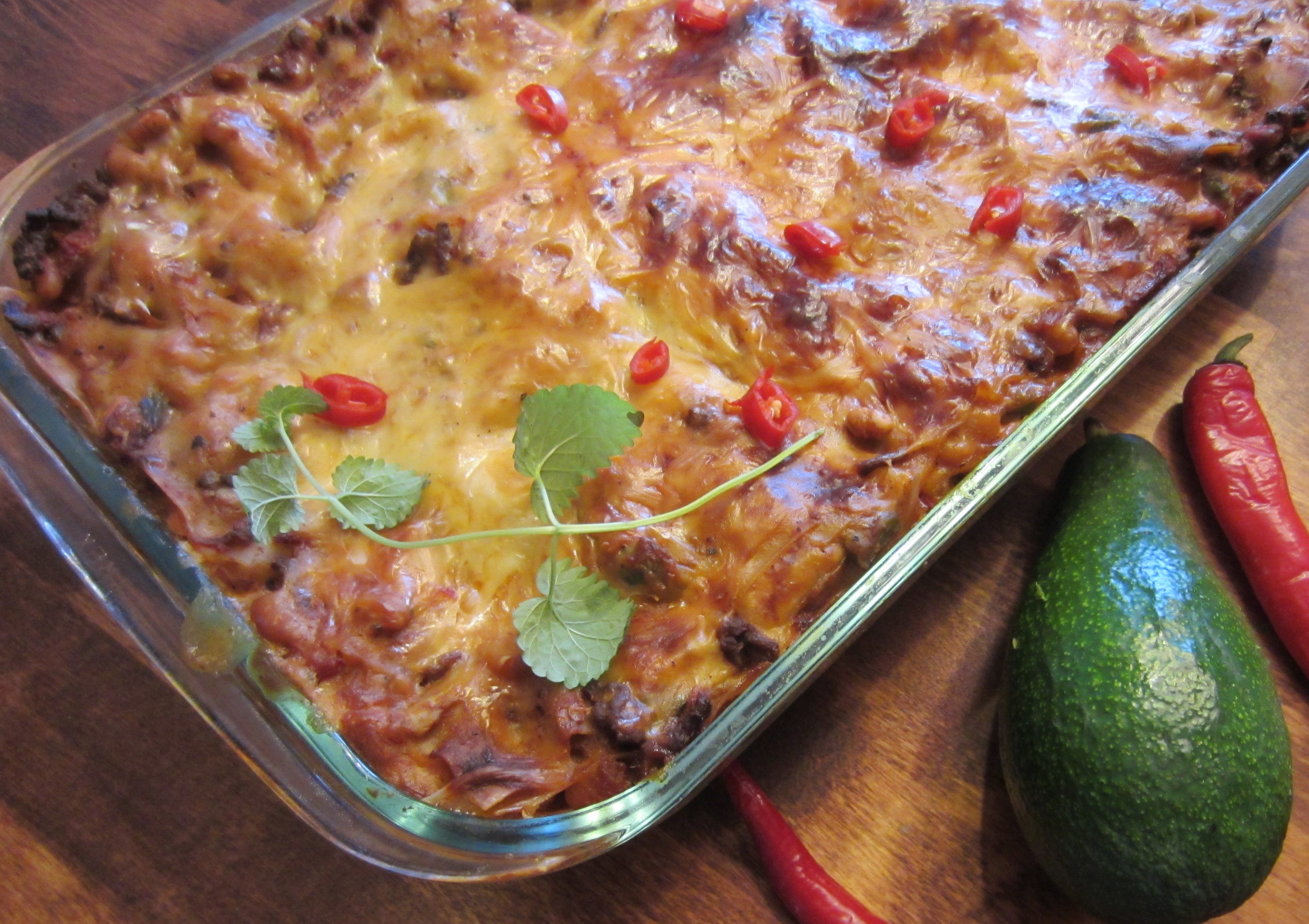 Meksikolainen Lasagne