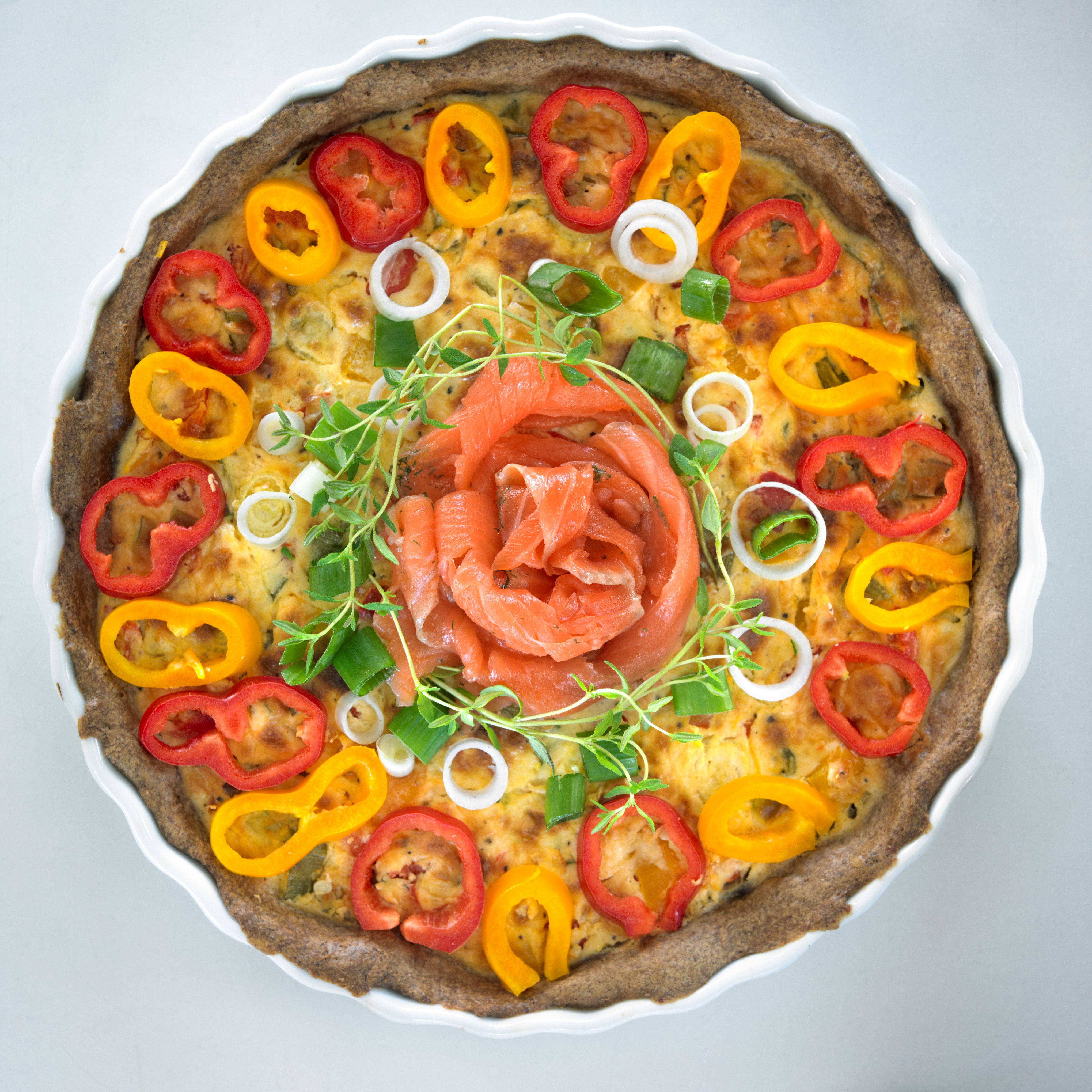 Rukiinen Savukalapiirakka