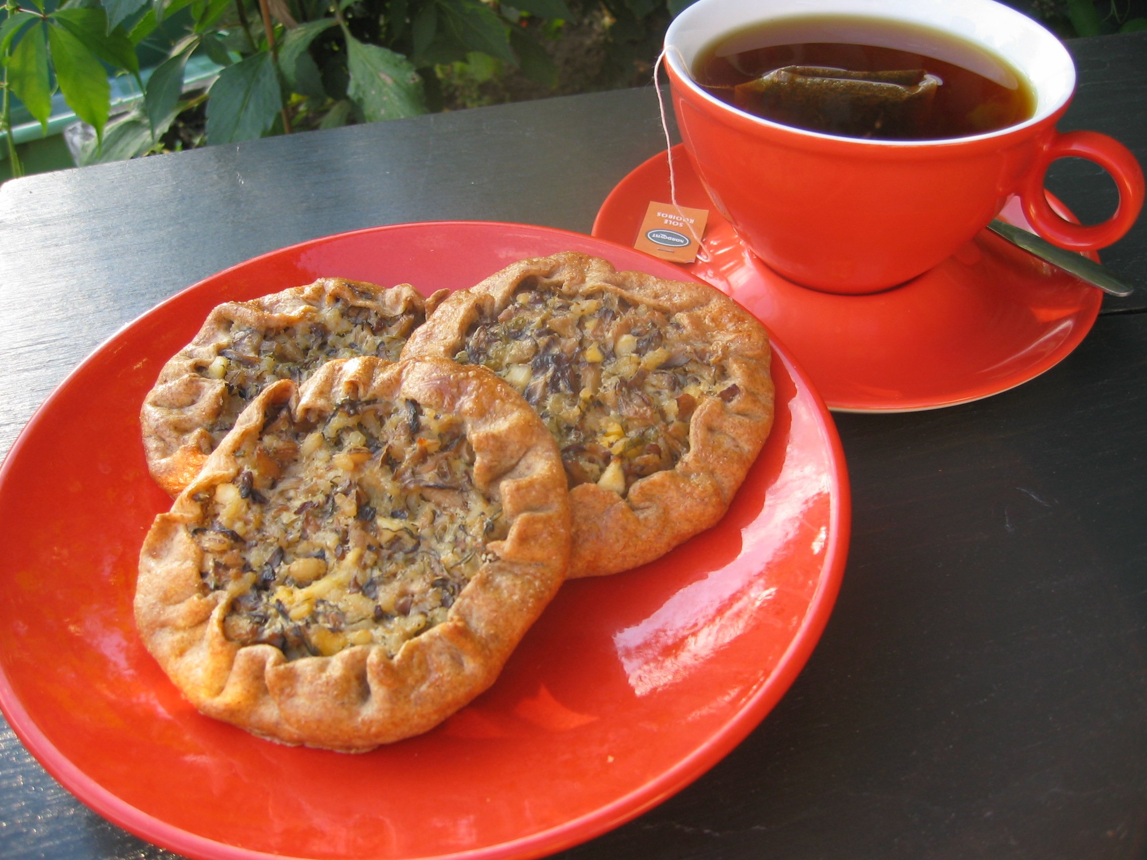 Rukiiset Kantarellipiiraset