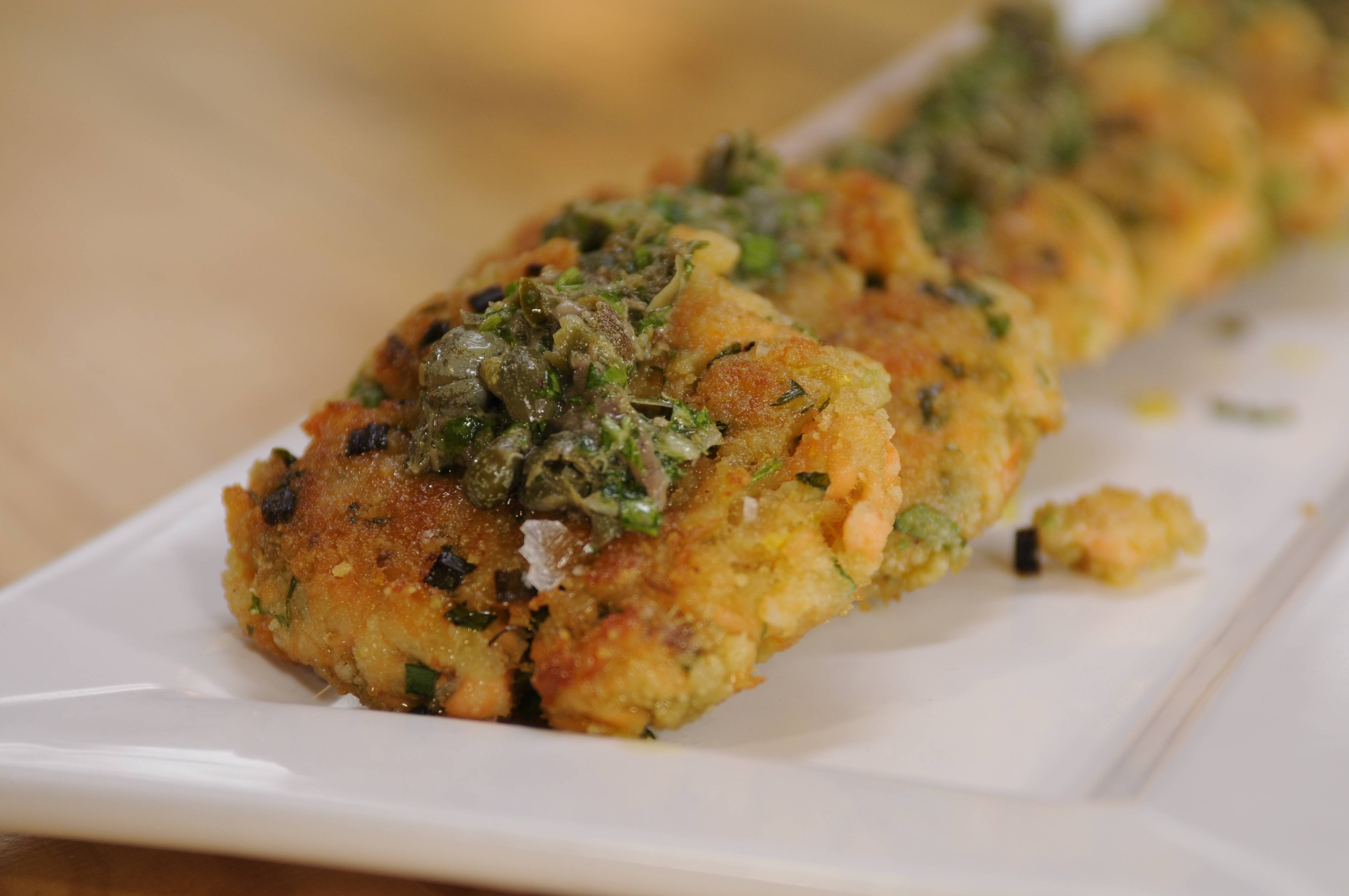 Fishcakes eli kalakakkusia kahdelle