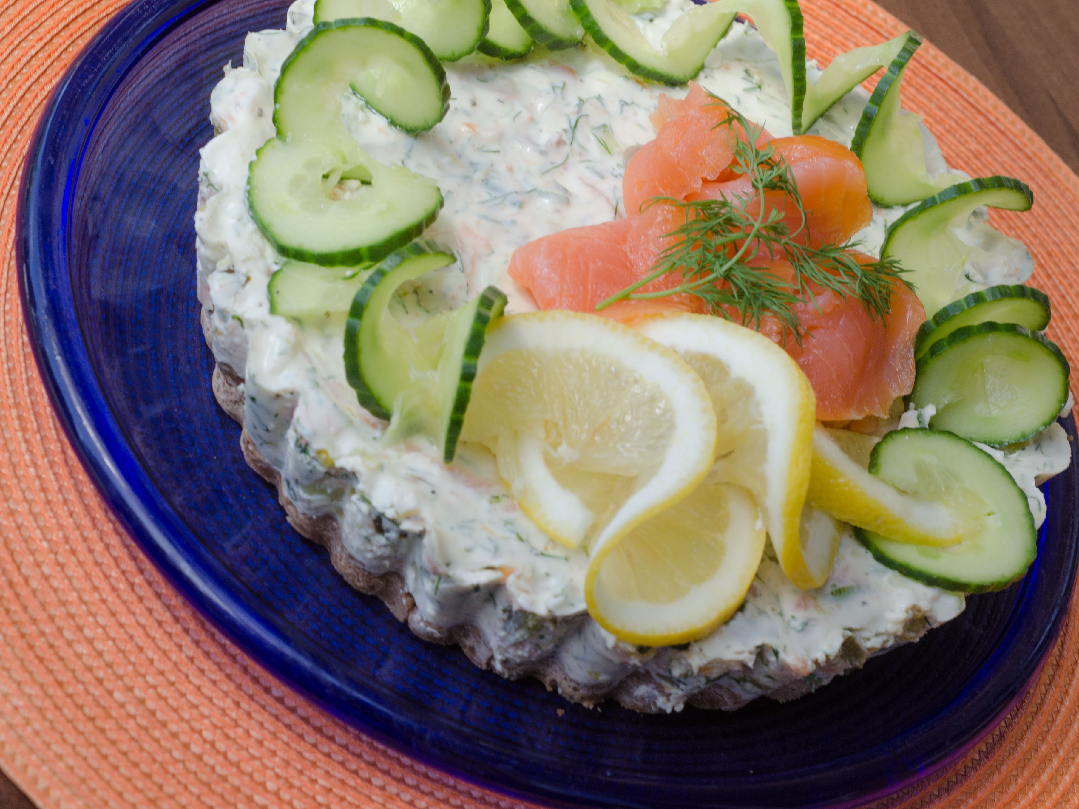 Pyöreä Voileipäkakku