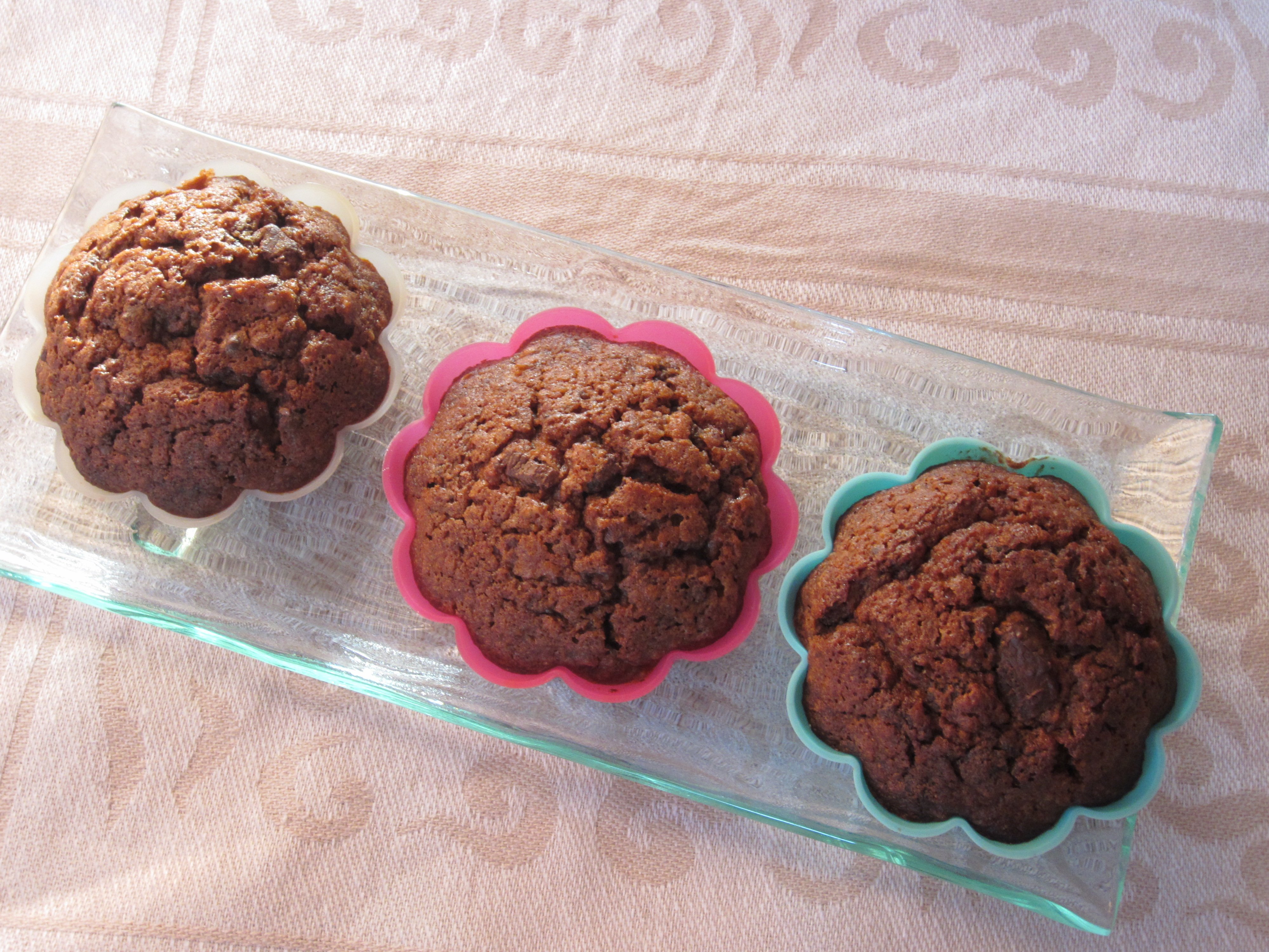 Suklaasydän muffinssit
