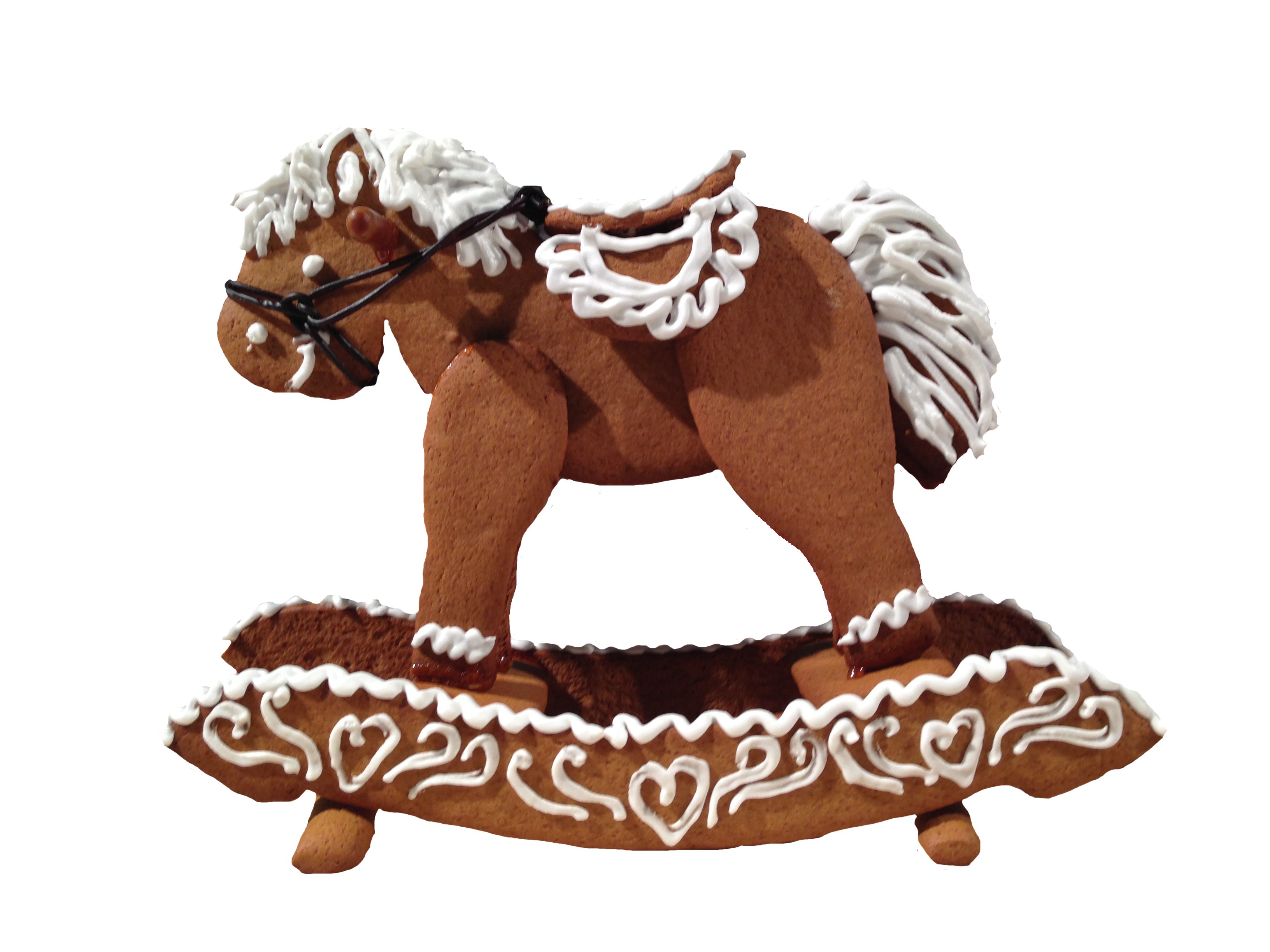 Keinuhevonen piparitaikinasta