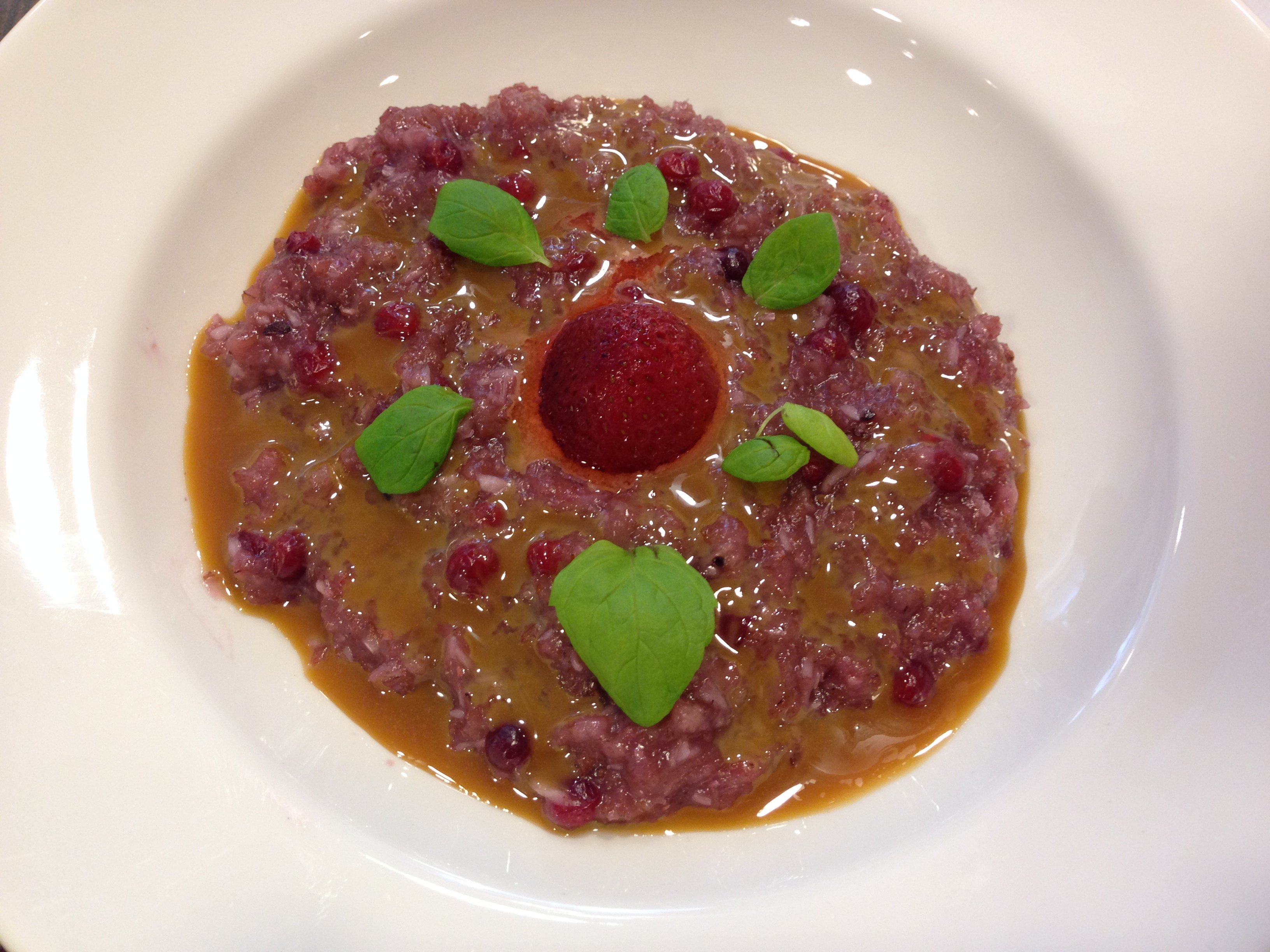 Merjan puolukkapuuro