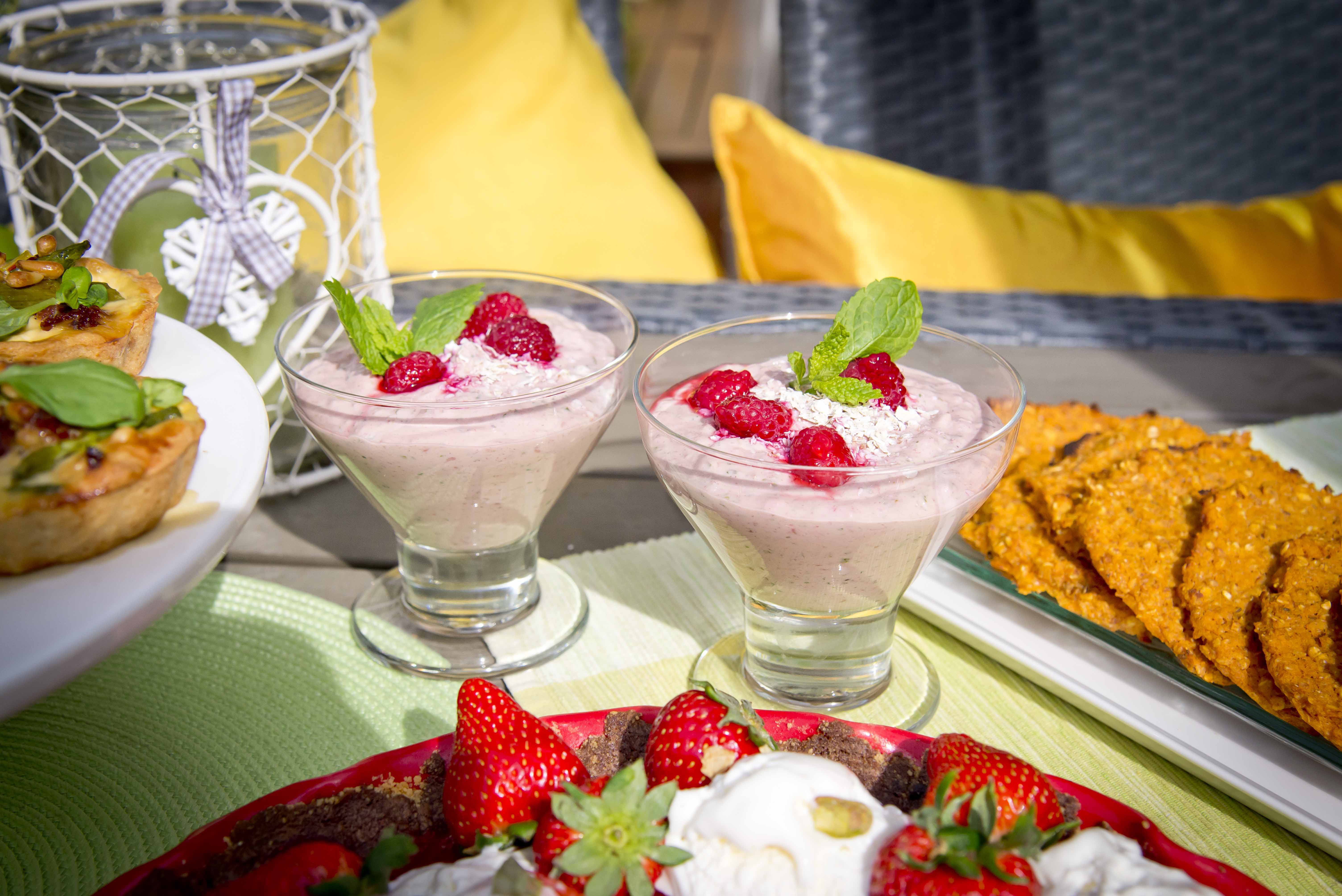 Lusikoitava kuitusmoothie