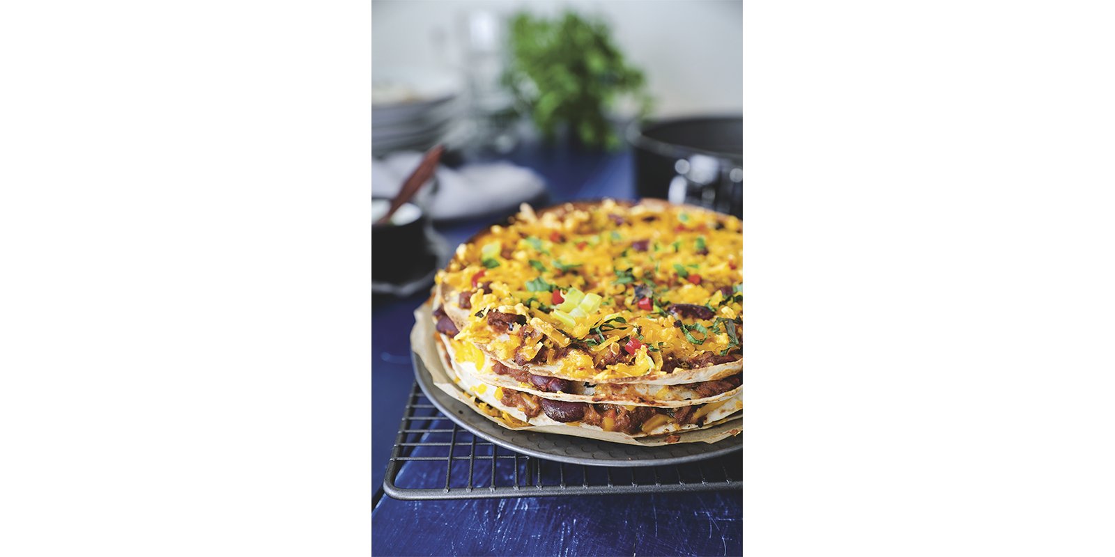 Kauratortillalasagne vaaka