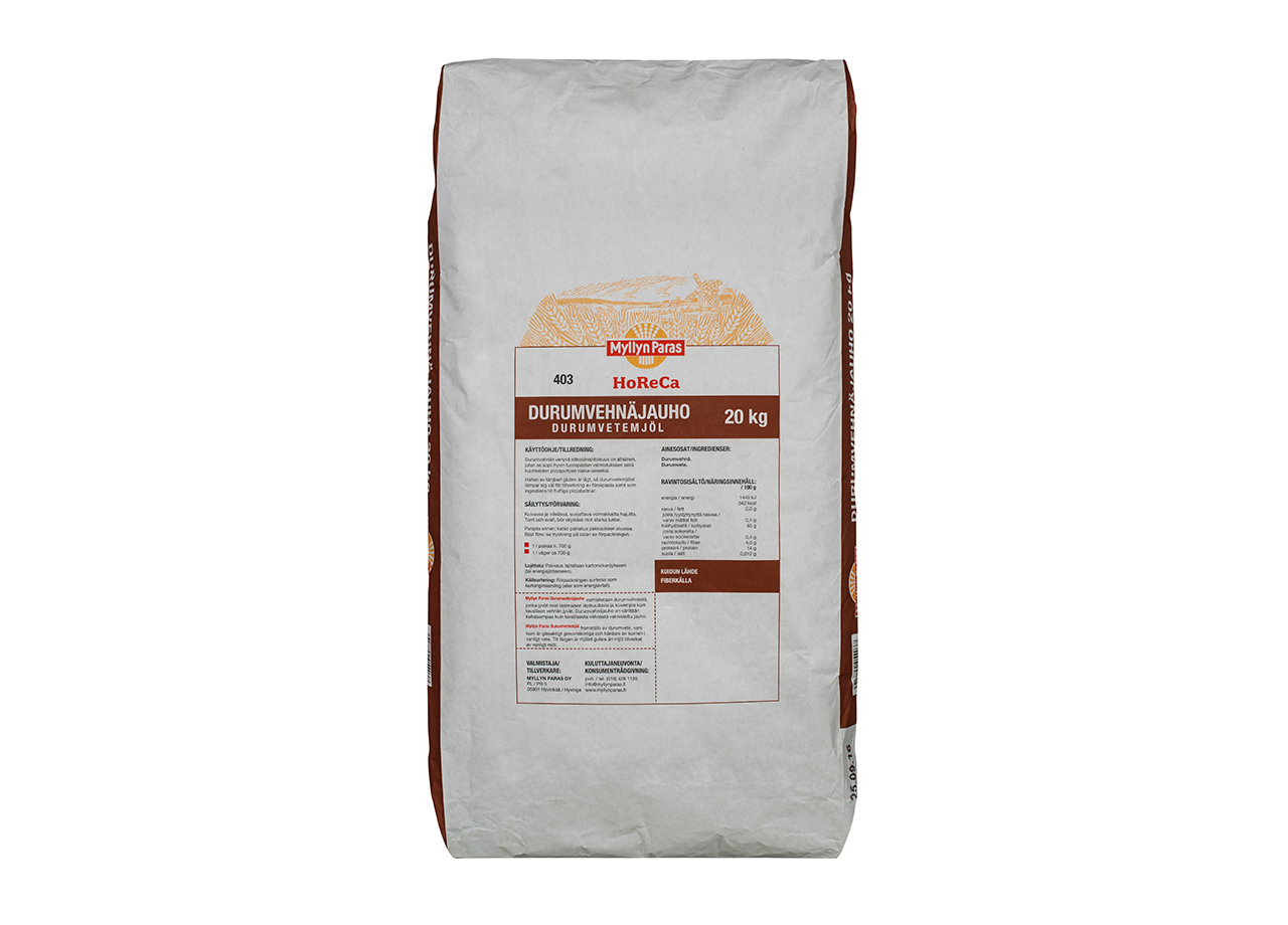 Durumvehnäjauho 20 kg