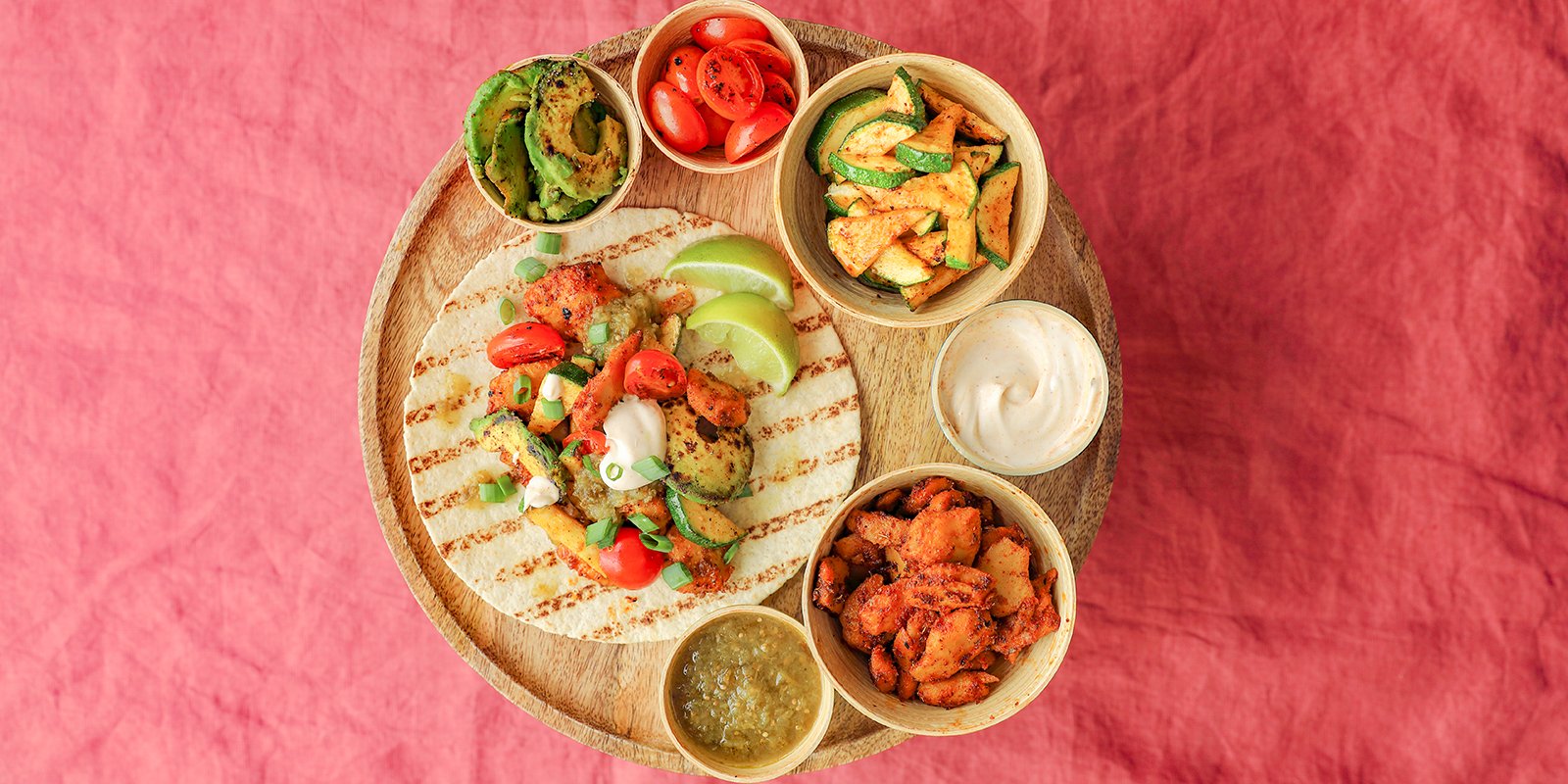 Fajitas vege