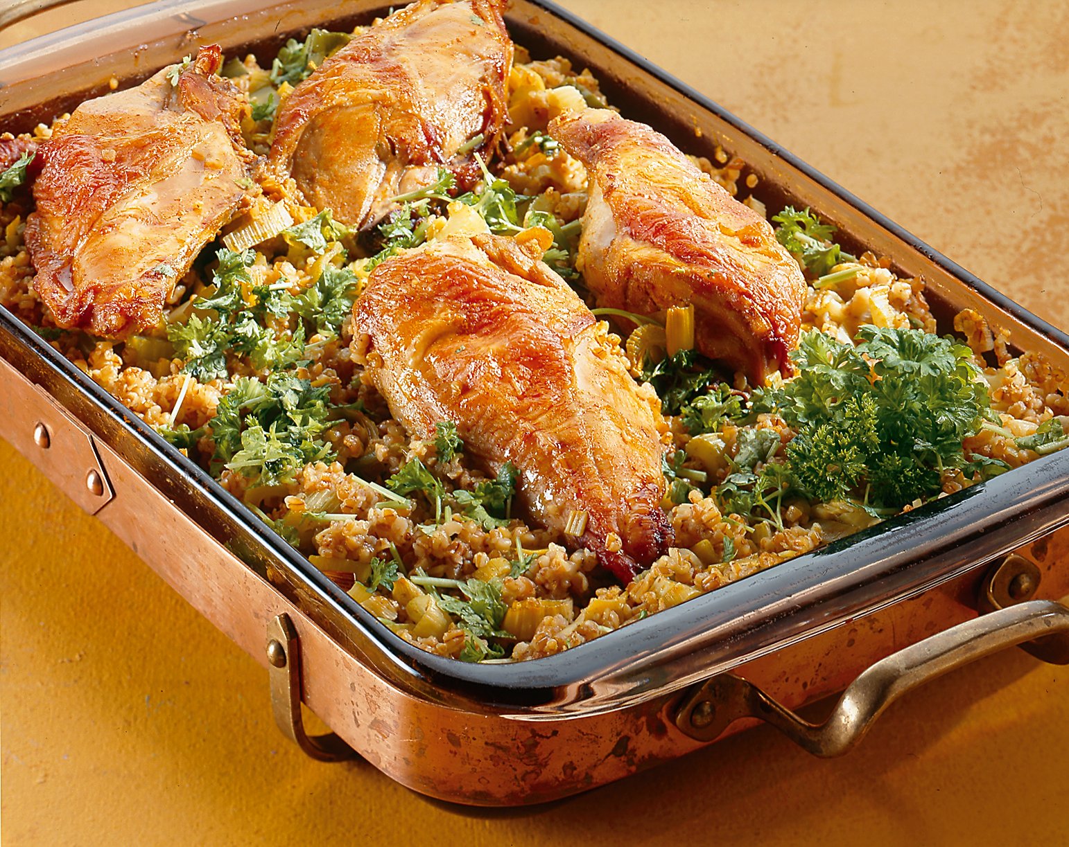 Hunajainen broilervuoka