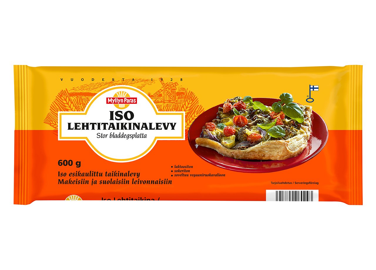 Iso Lehtitaikinalevy 600 g
