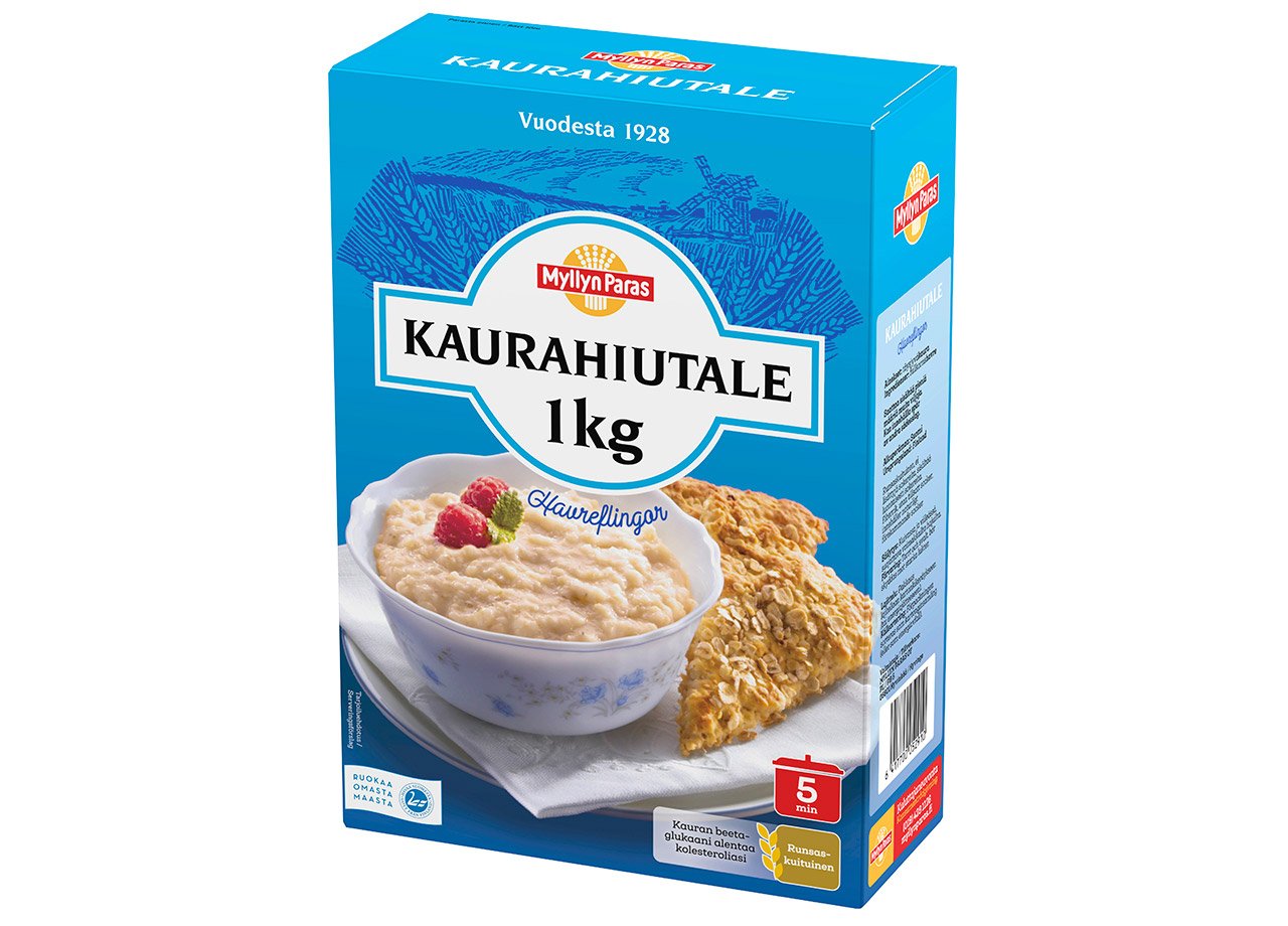 Kaurahiutale 1 kg