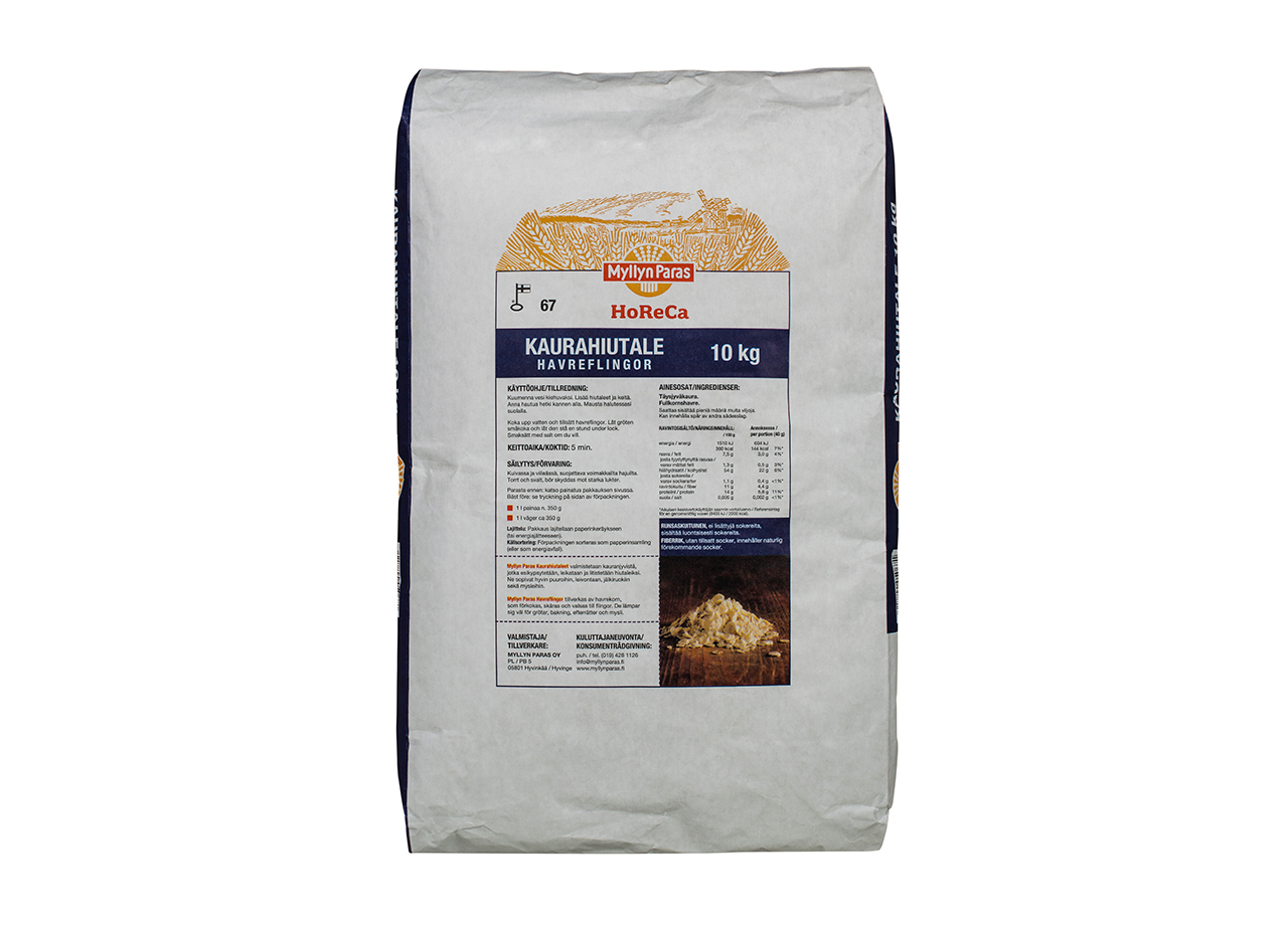 Kaurahiutale 10 kg