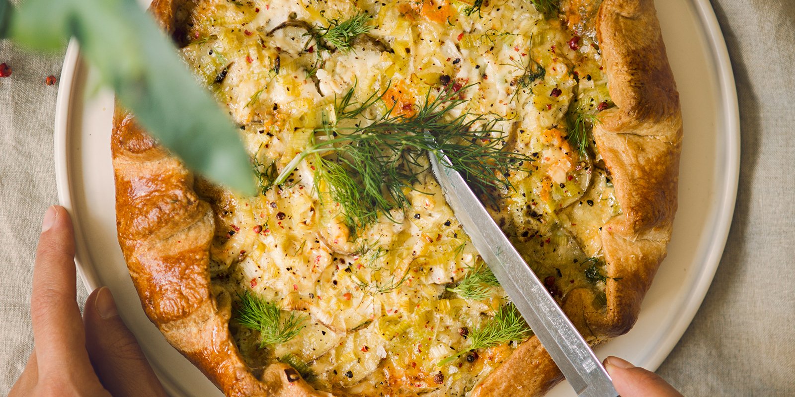 Kesäinen peruna-briegalette