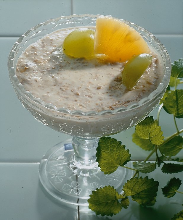 Kauralesejälkiruoka