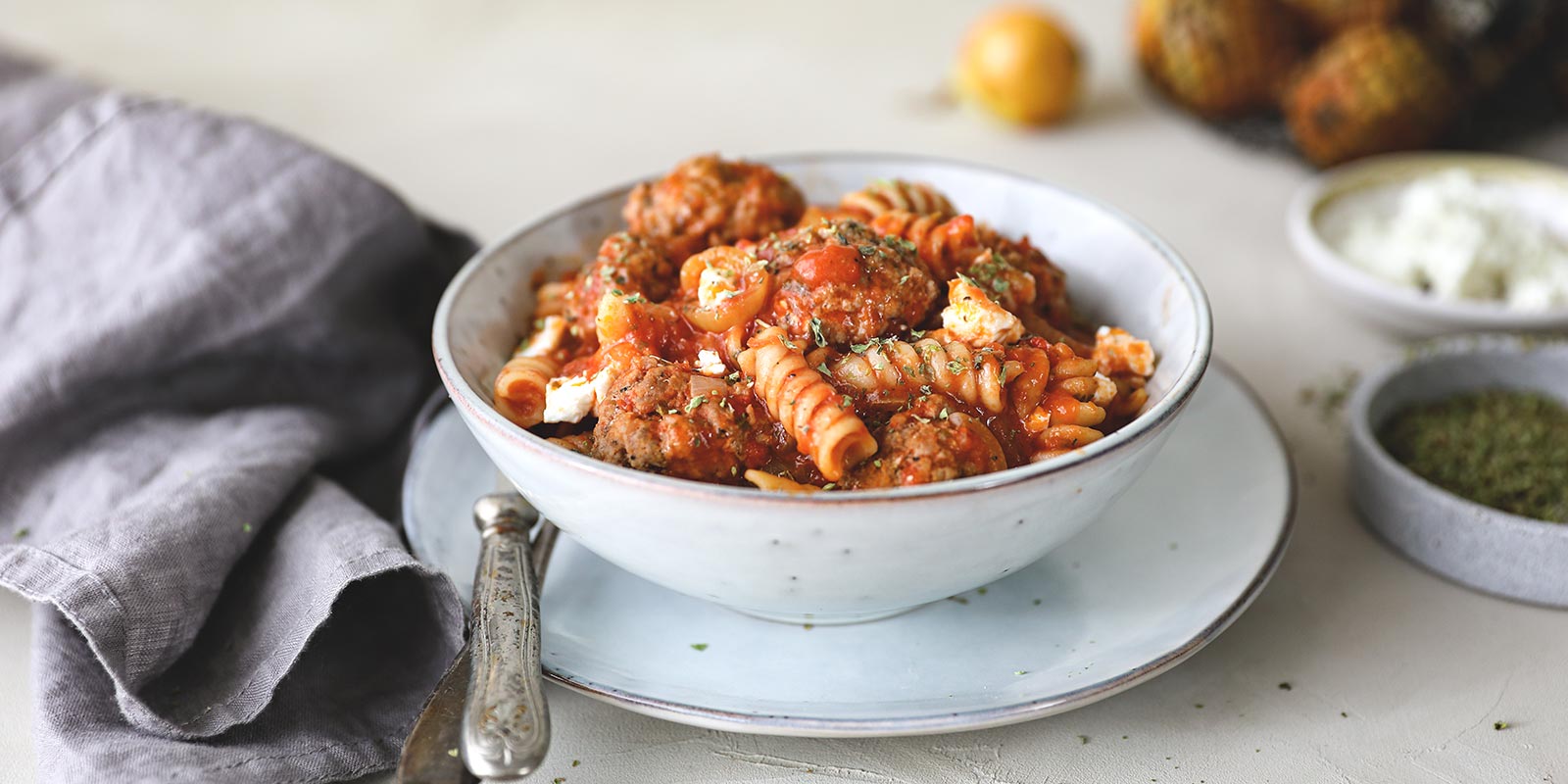 Lihapullapasta