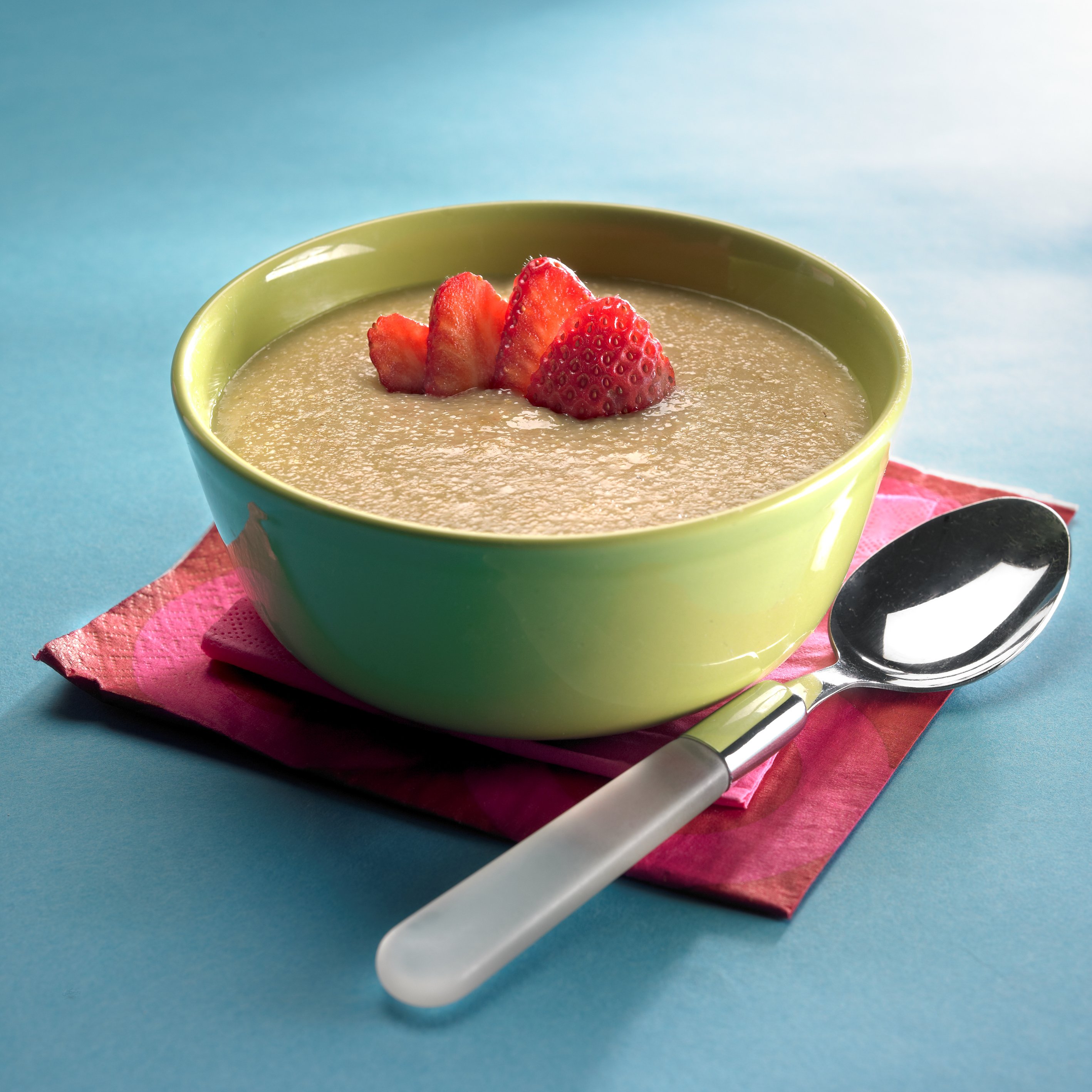 Mansikka-raparperipuuro