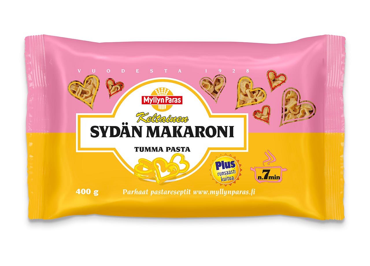 Myllyn Paras Keltainen Sydän Makaroni 400 g