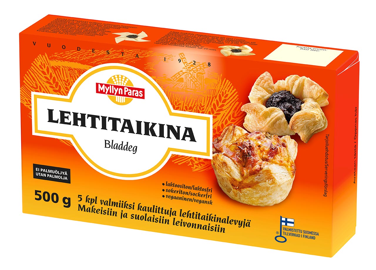Myllyn Paras Lehtitaikina palmuöljytön 500 g