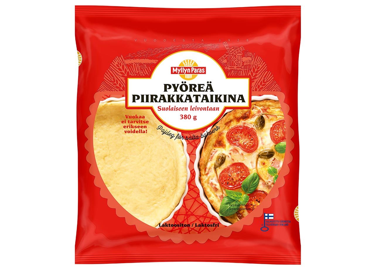 Myllyn Paras Pyöreä Piirakkataikina suolainen 380 g