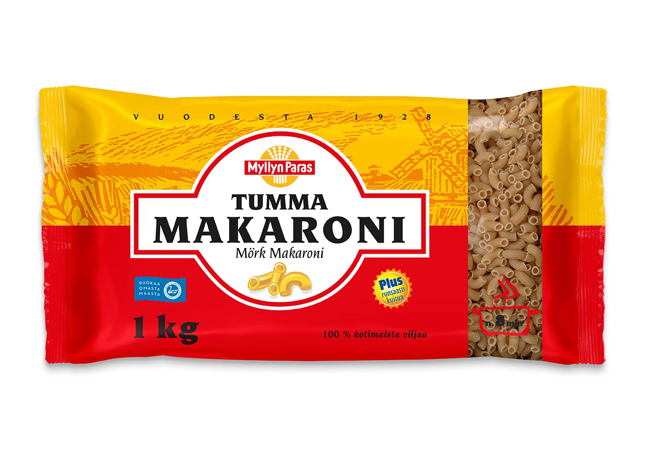 Myllyn Paras Tumma Makaroni 1 kg