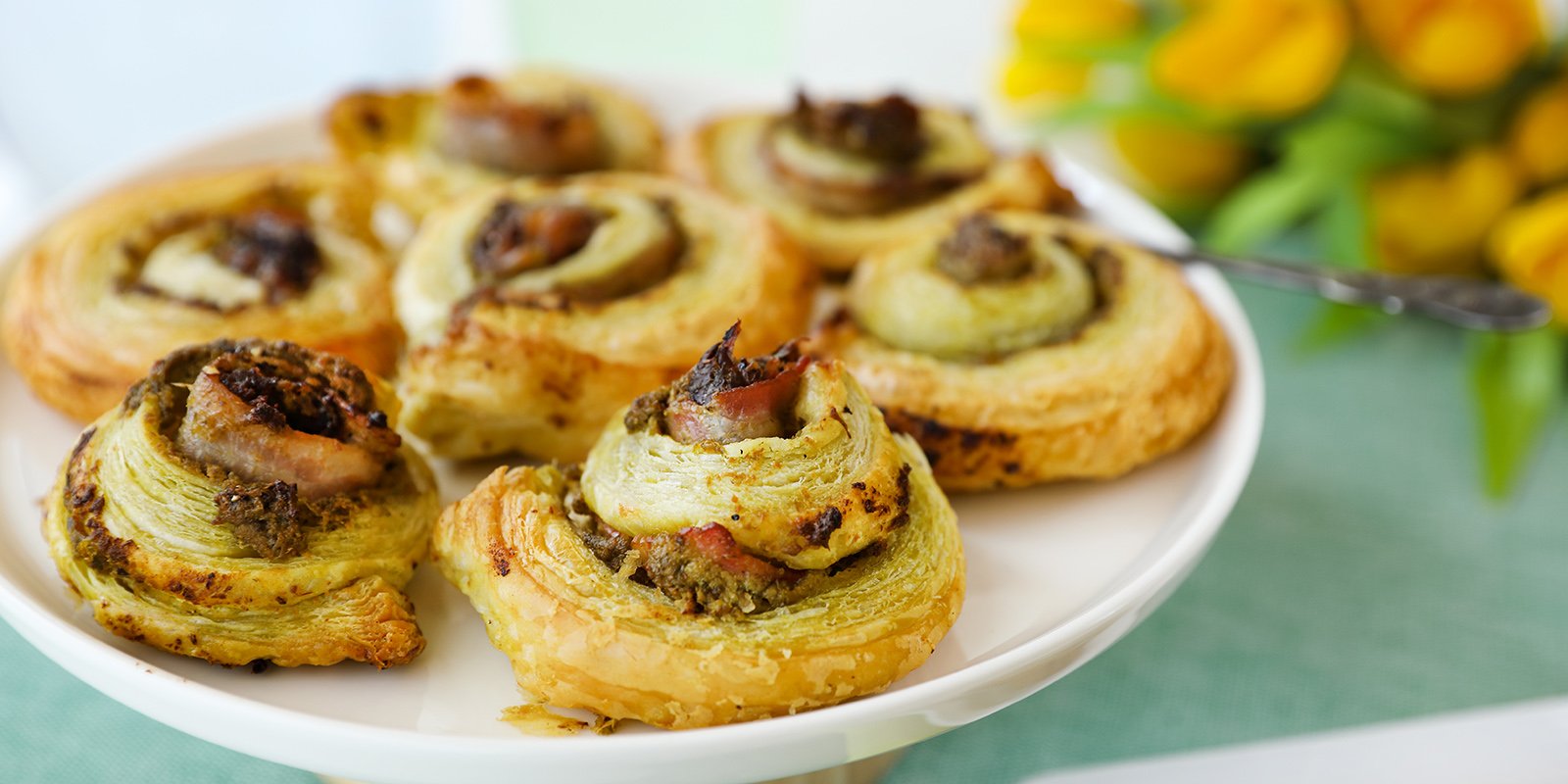 Pääsiäisen suolapalat, pekoni-lammaskierteet