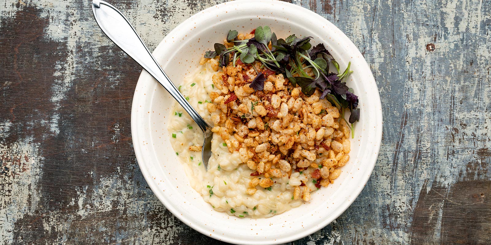 Riisimuro-pekonimysli ja riisipuuro