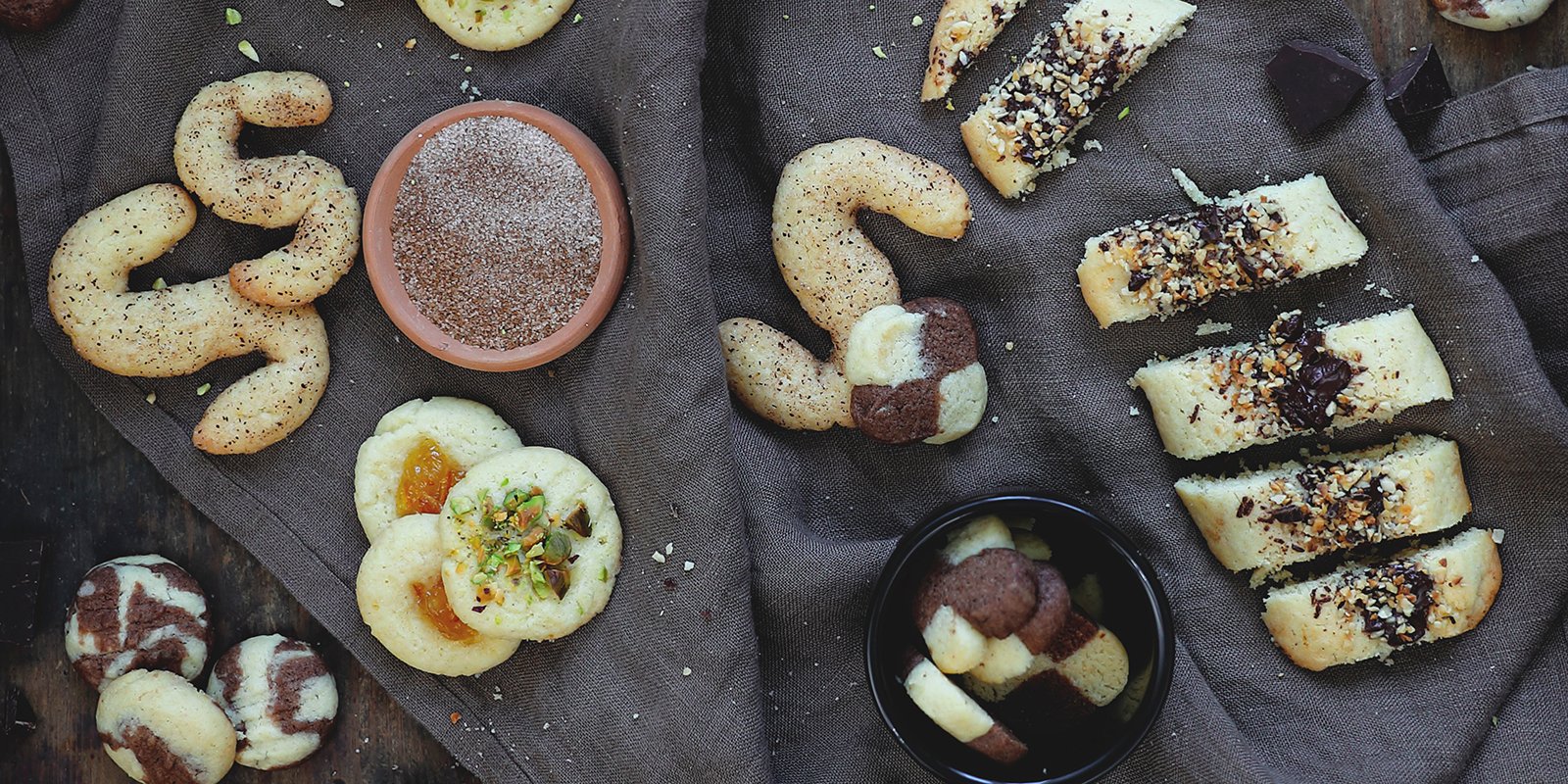 Pikkuleivät murotaikinasta