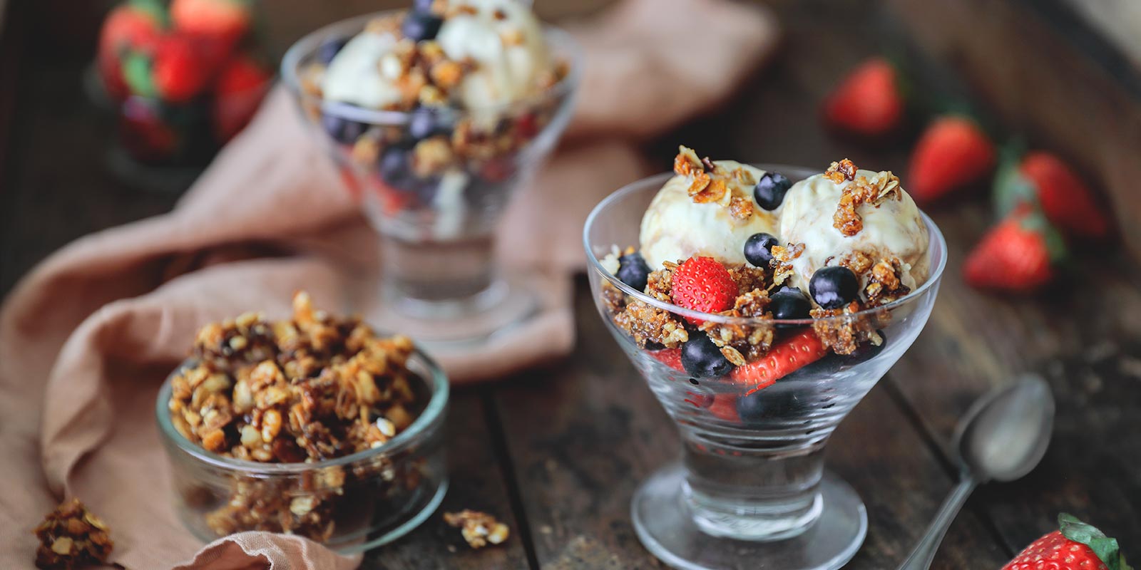 Praliini-kesämarja-jätskiannokset