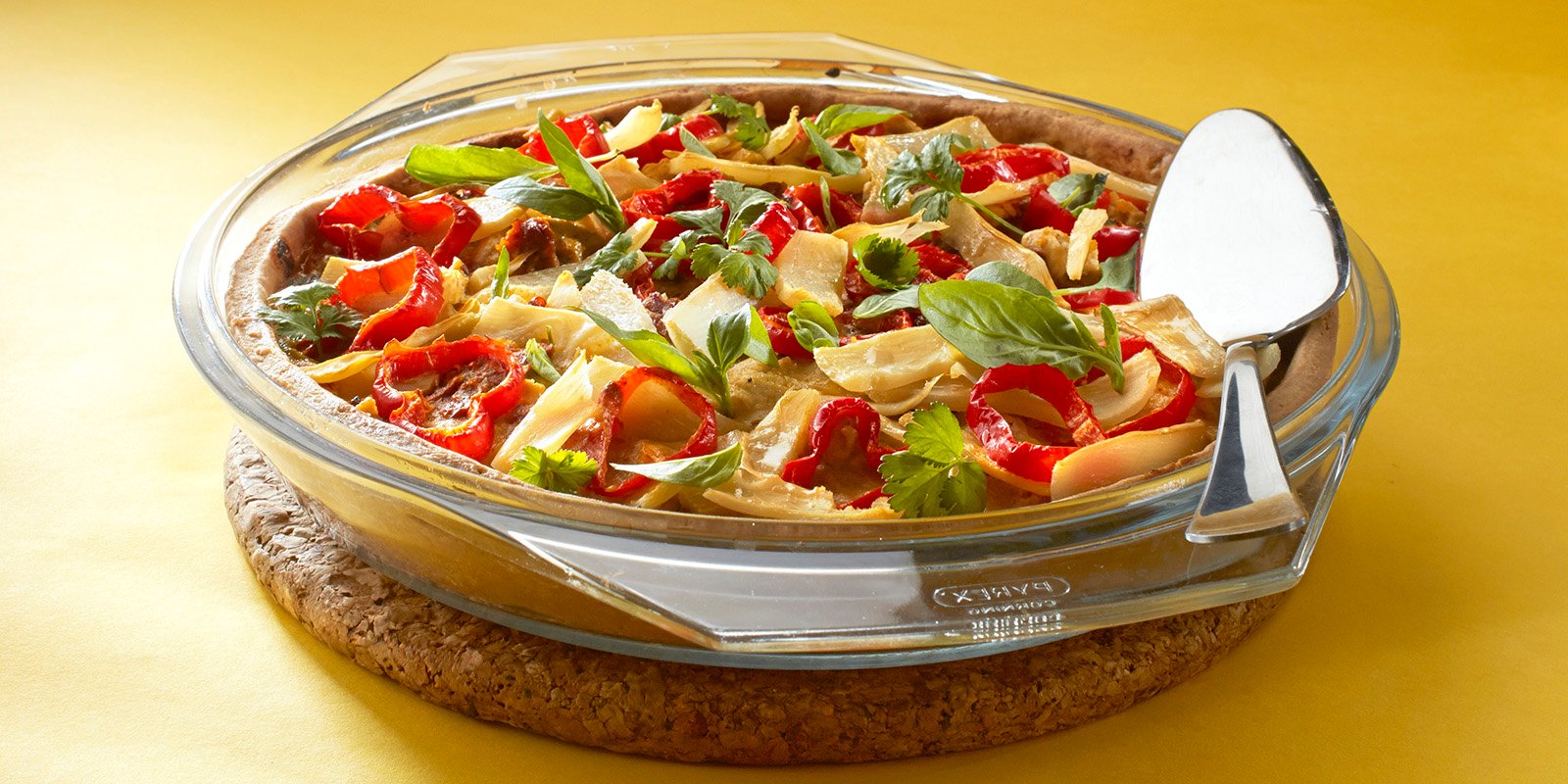 Ruokaisa broileripiirakka aasialaisella twistillä