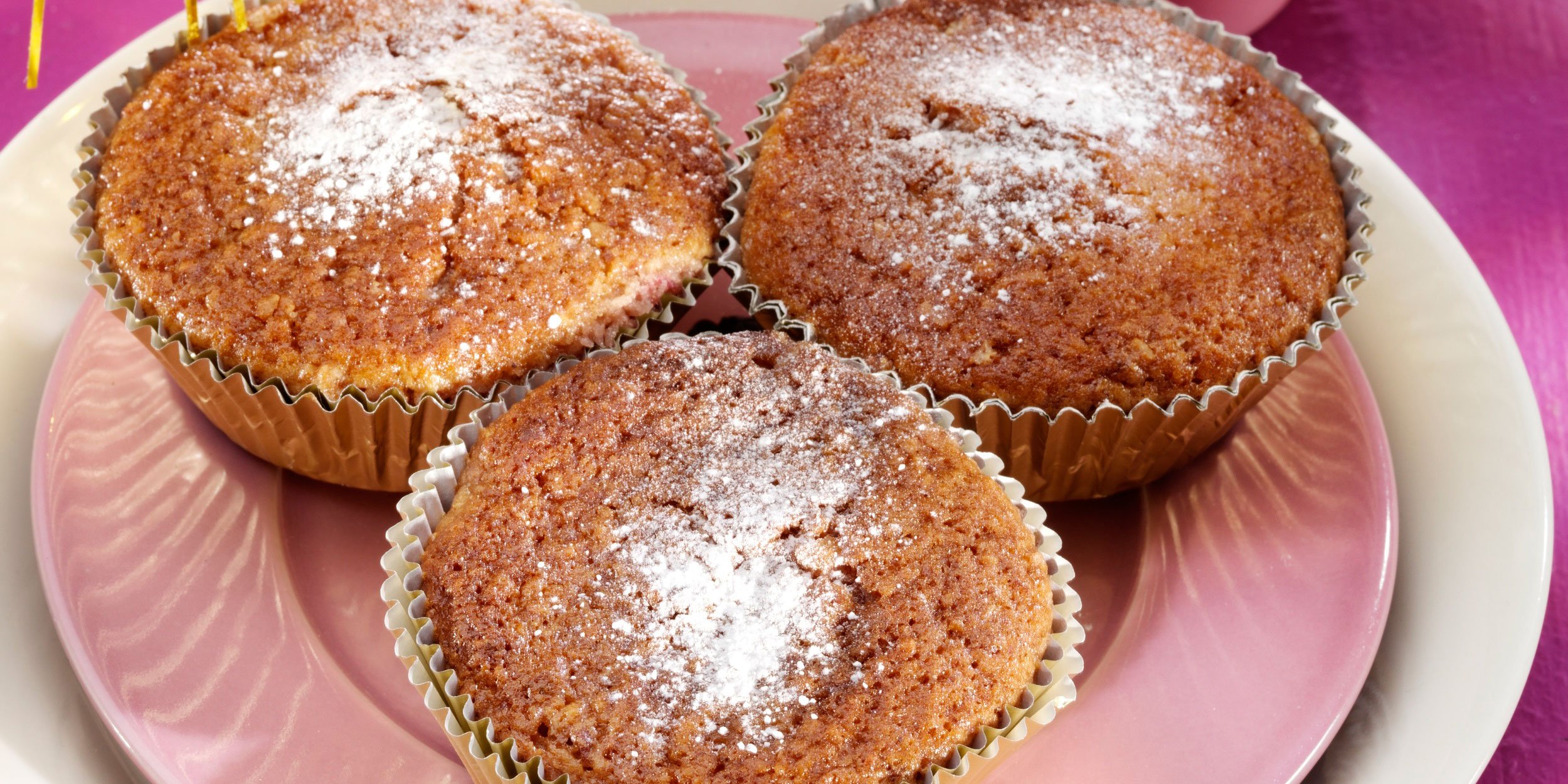 Vadelmakookosmuffinit