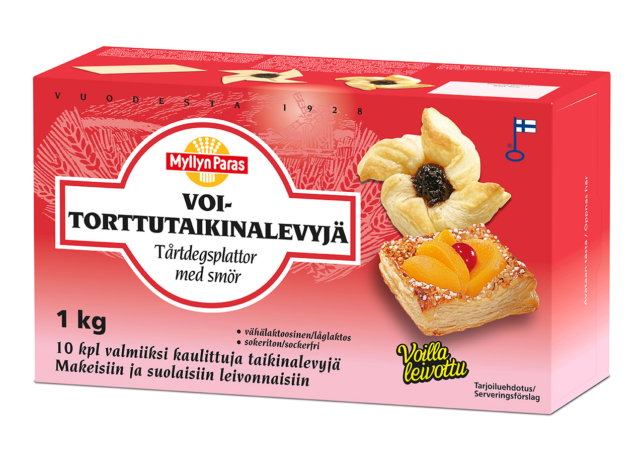 Voitorttutaikina 1 kg