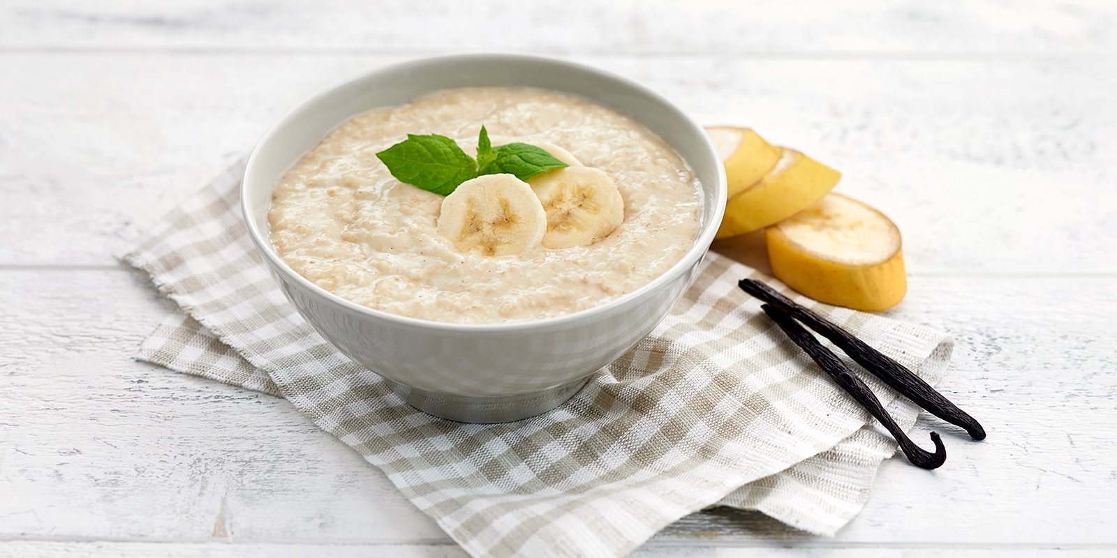 Banaani-vanilja-annoskaurapuuro